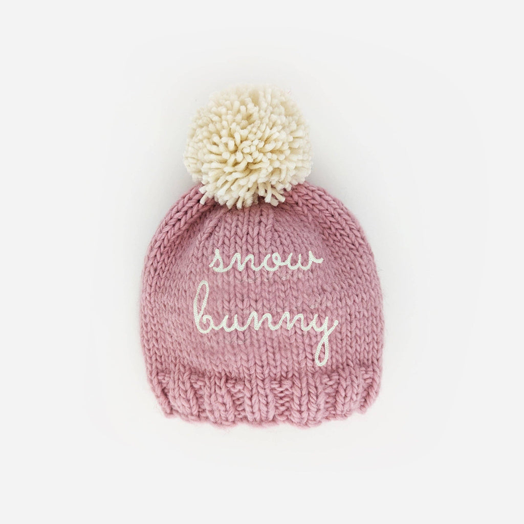 Huggalugs - Snow Bunny Rosy Beanie Hat for Baby & Kids || M (6-24 months)