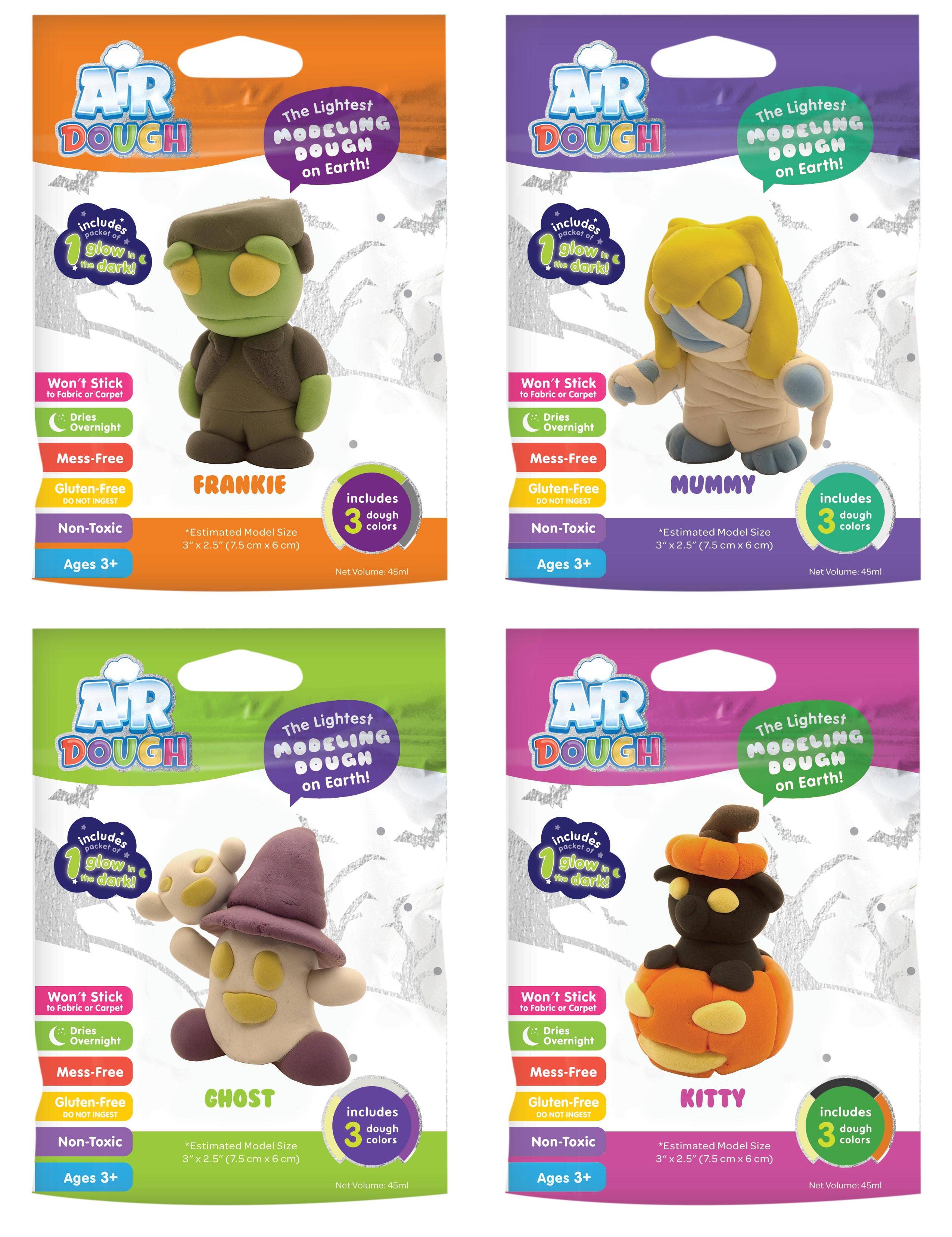 Scentco, Inc - Halloween Foil Air Dough Assortment of 24