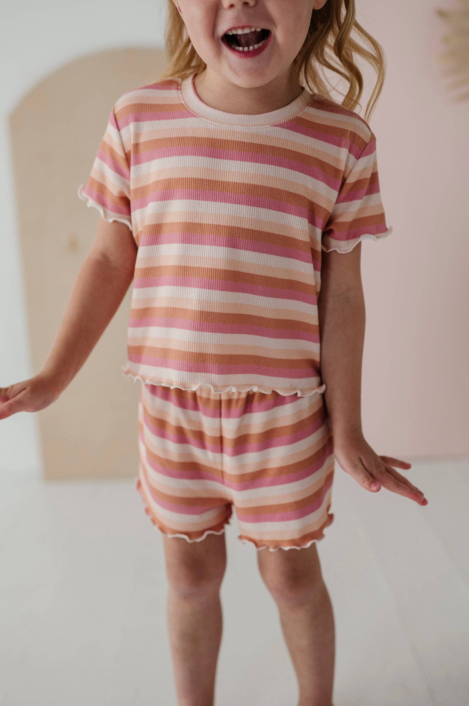 babysprouts clothing company - Girl's Two-Piece Set || Lemonade