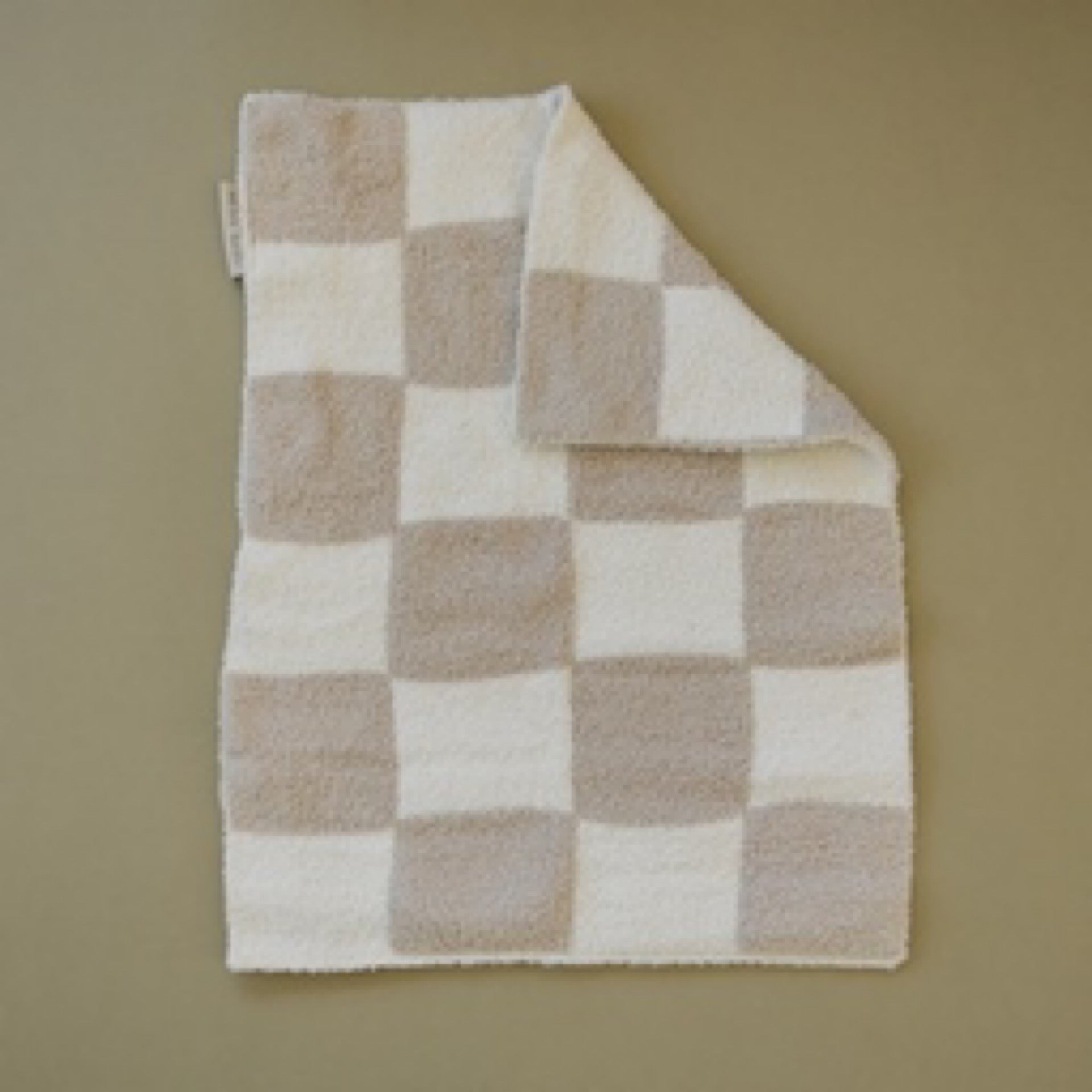 Mebie Baby - Checkered Plush Blanket