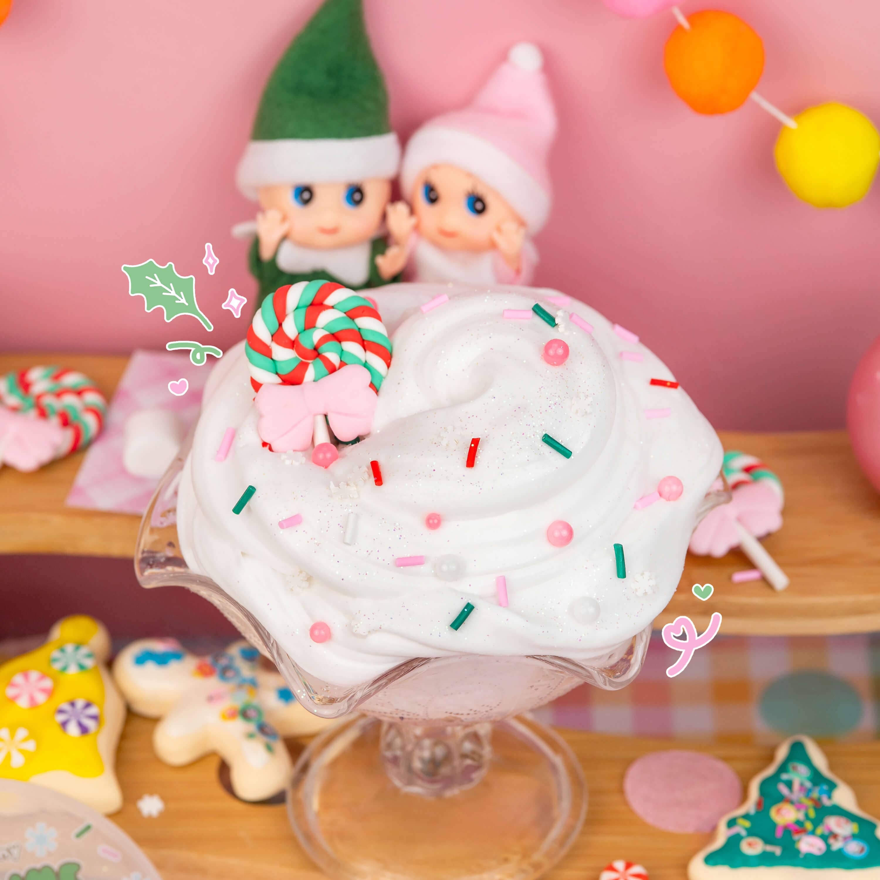 Kawaii Slime Company - Elf on a Slime Butter Signature Dome™ Slime