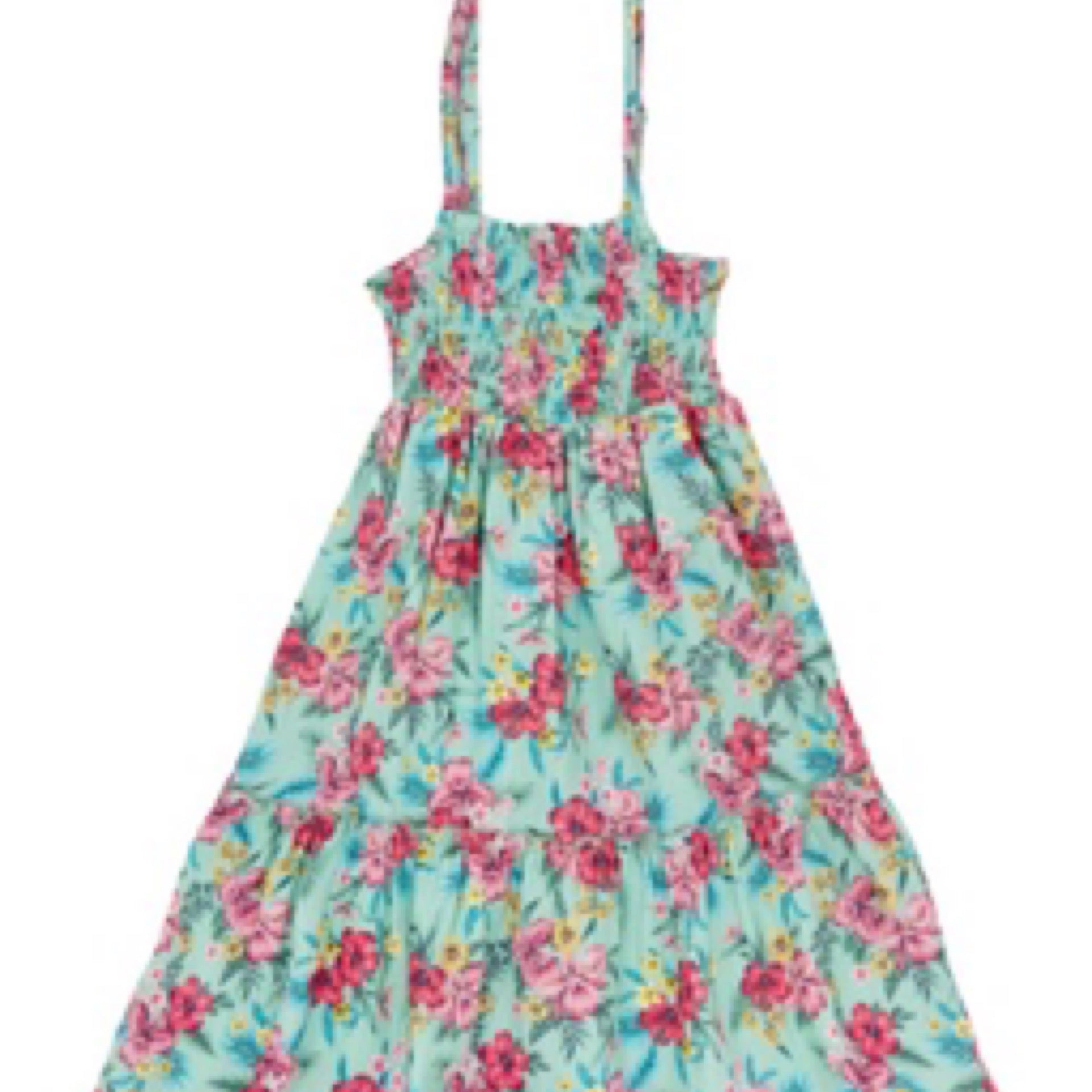 Feather 4 Arrow - Marina Smocked Dress || Beach Glass