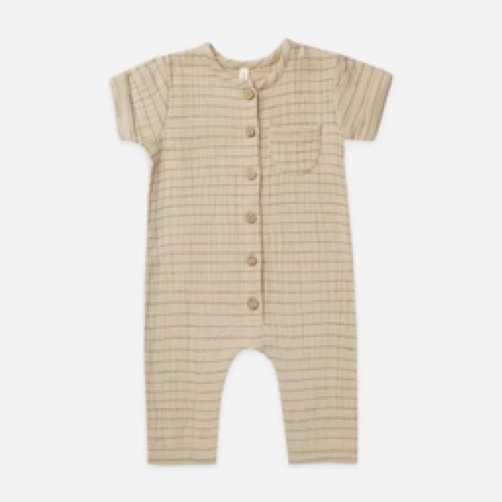 Quincy Mae - Charlie Jumpsuit || Pinstripe