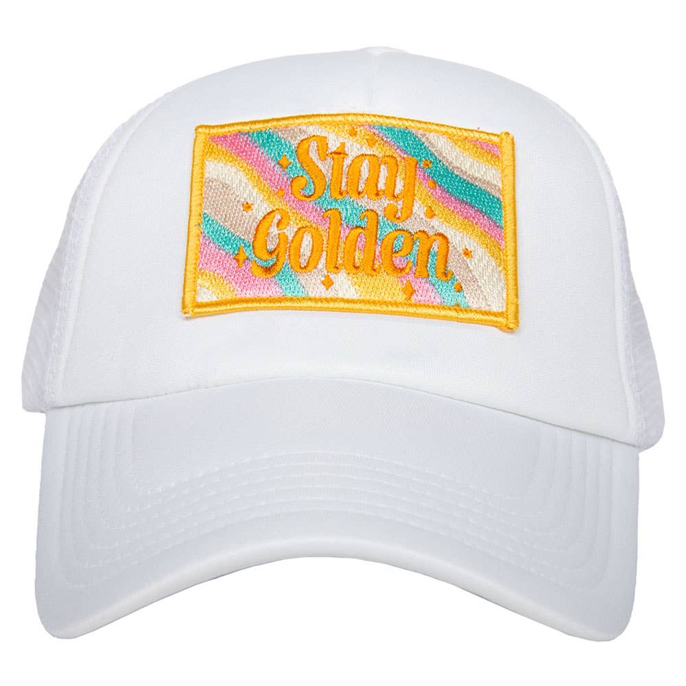 Katydid - Stay Golden Trucker Hat