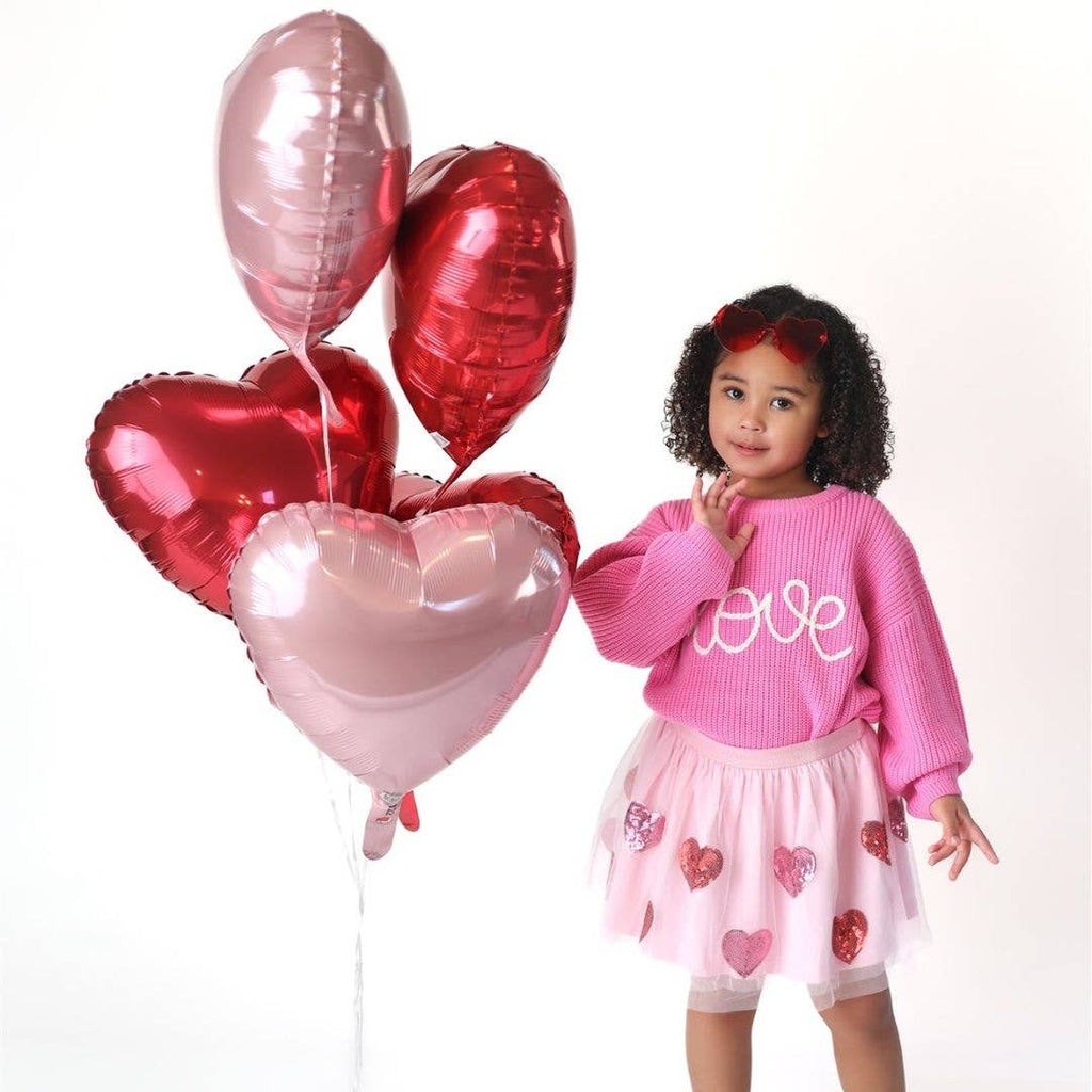 Sweet Wink - Sequin Heart Valentine's Day Tutu