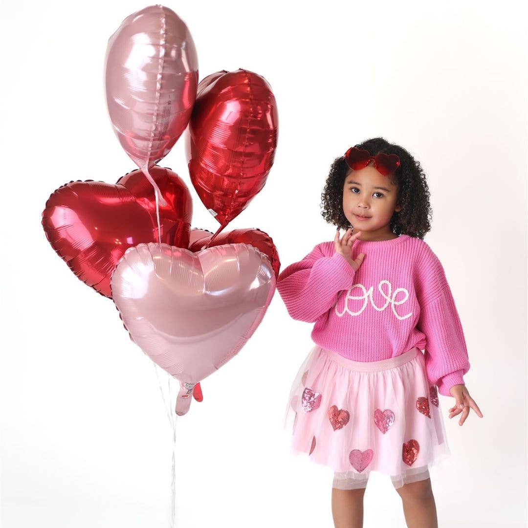 Sweet Wink - Sequin Heart Valentine's Day Tutu
