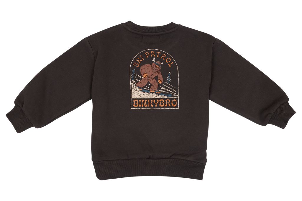 BinkyBro - Kids Graphic Sweatshirt || Yowie Skis