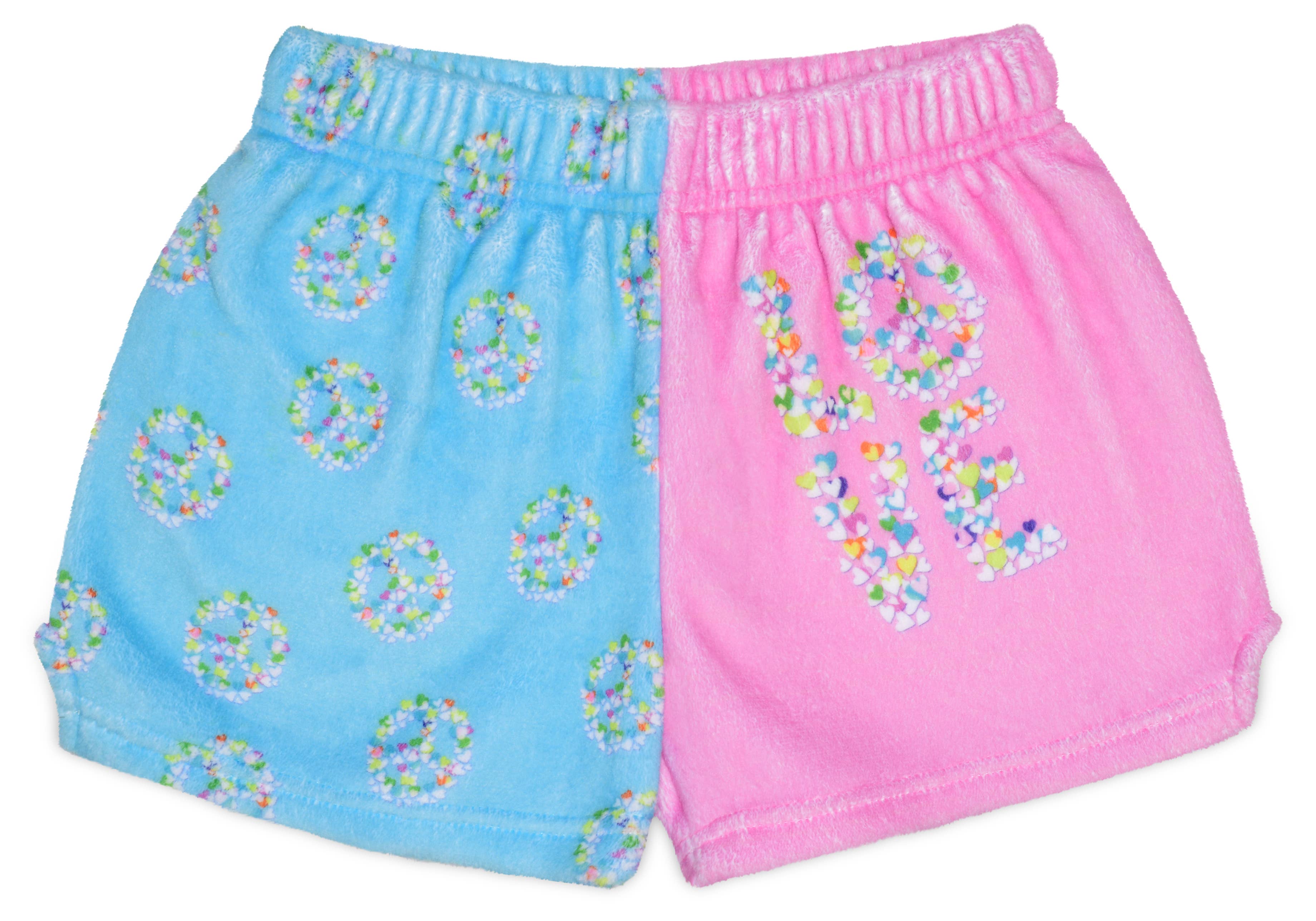 Iscream - PEACE AND LOVE PLUSH SHORTS SMALL