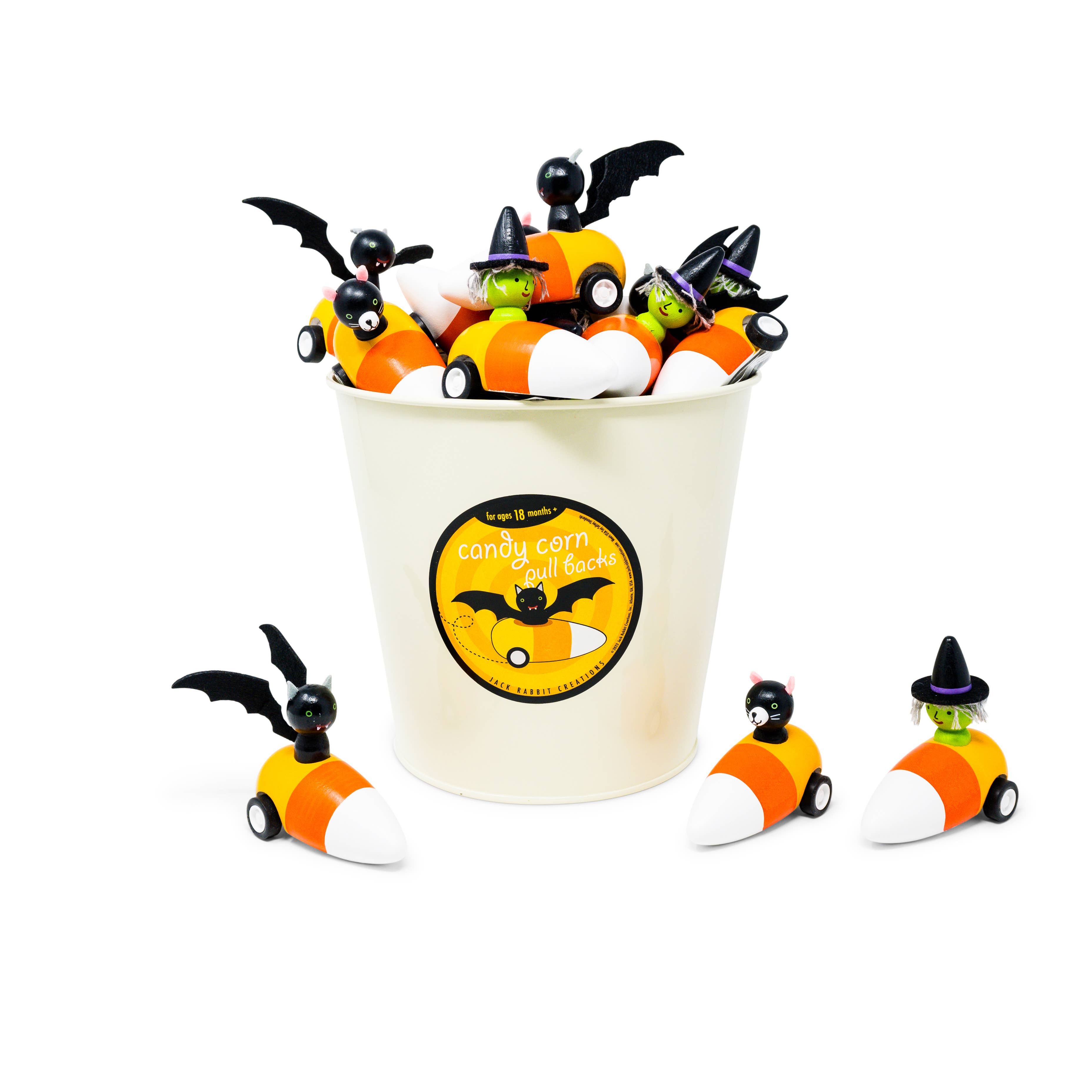 Jack Rabbit Creations - Pullback Candy Corn Cars w/Spooky Refill - Set of 24 (Copy)