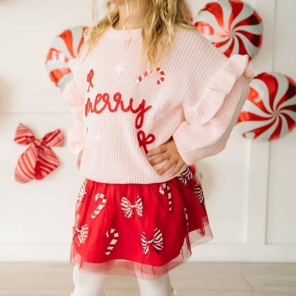 Sweet Wink - Coquette Merry Christmas Knit Sweater