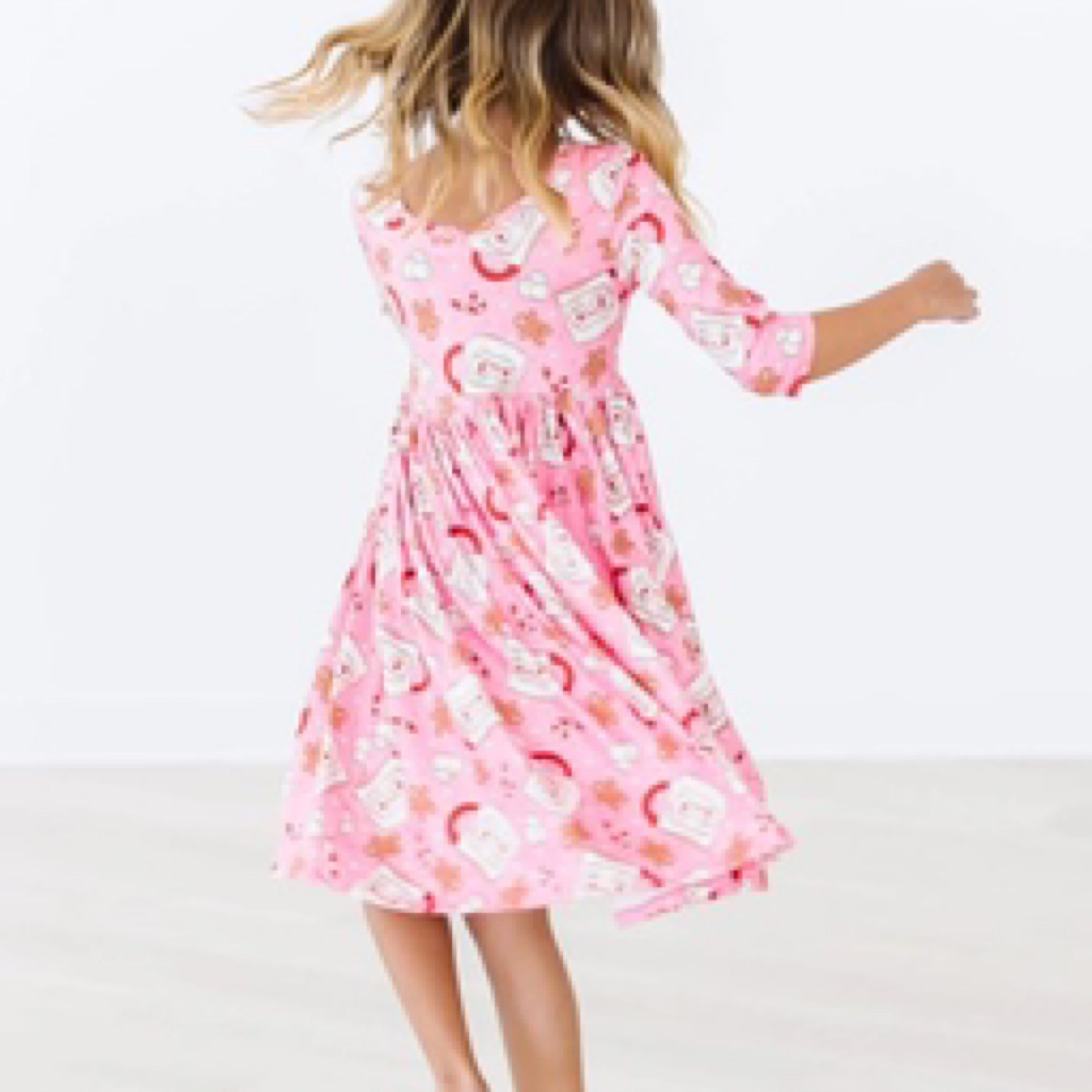 Mila & Rose - Christmas Cookies Twirl Dress