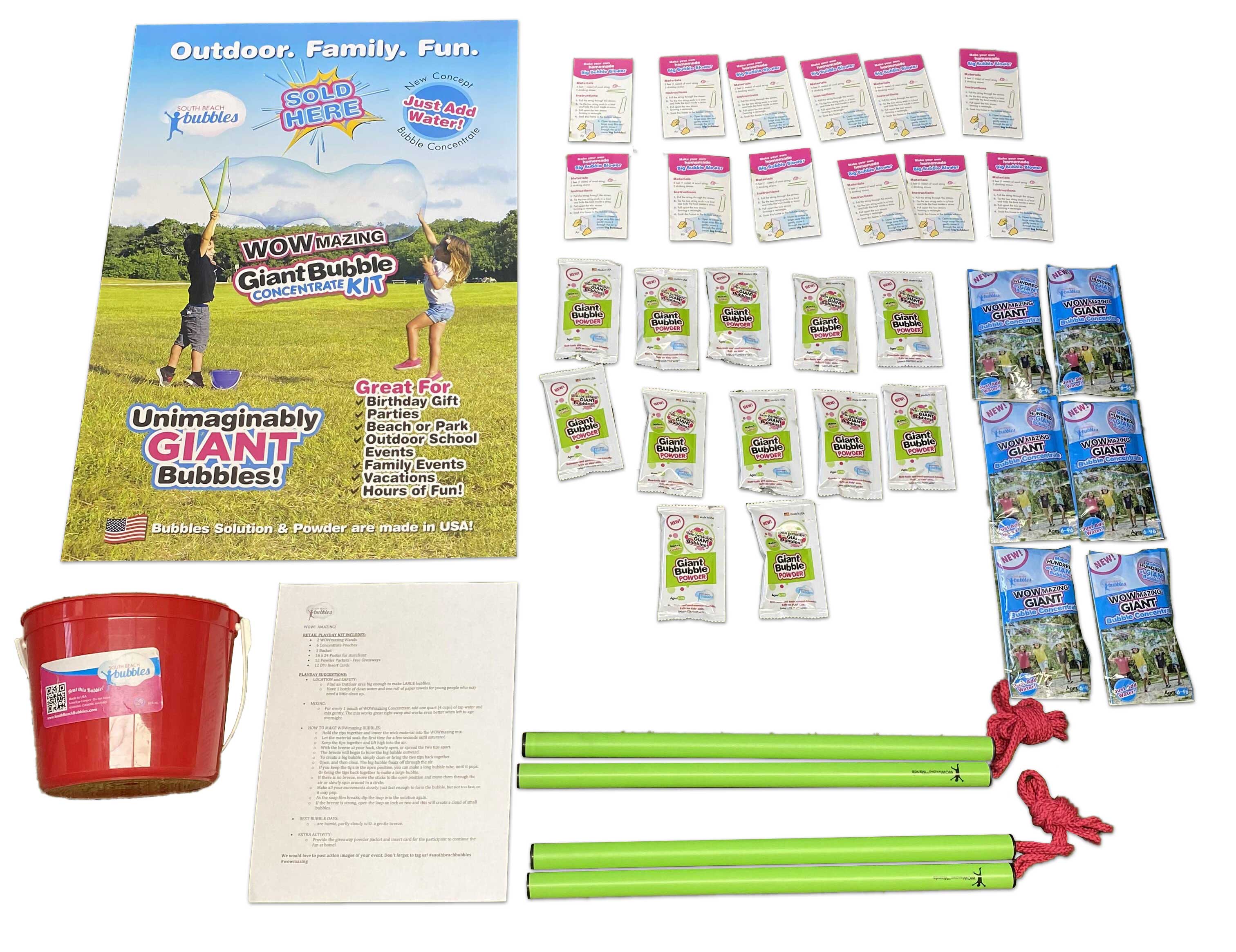 South Beach Bubbles - WOWmazing Retailer Play Day Kit