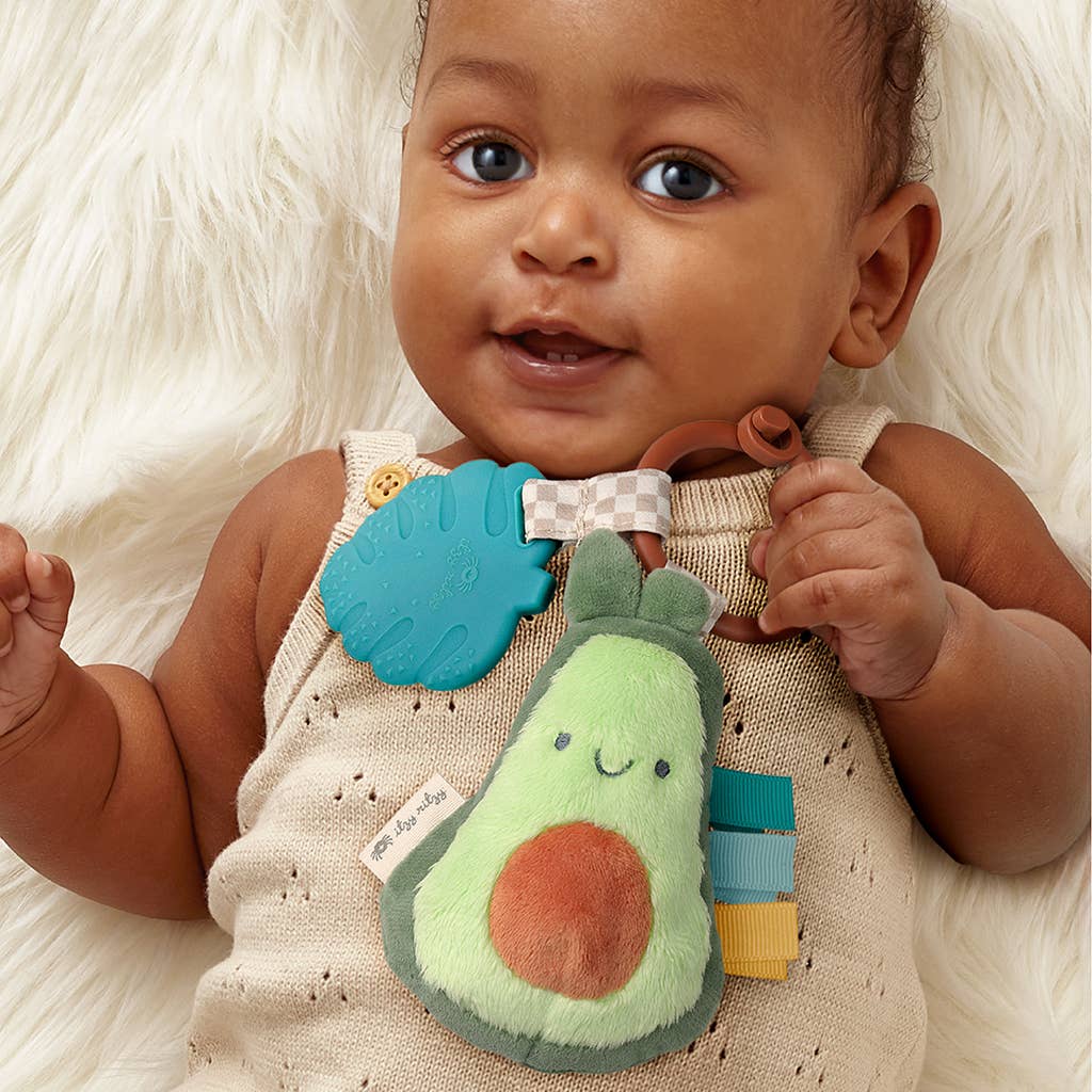 Itzy Ritzy - Itzy Pal™ Plush + Teether || Strawberry