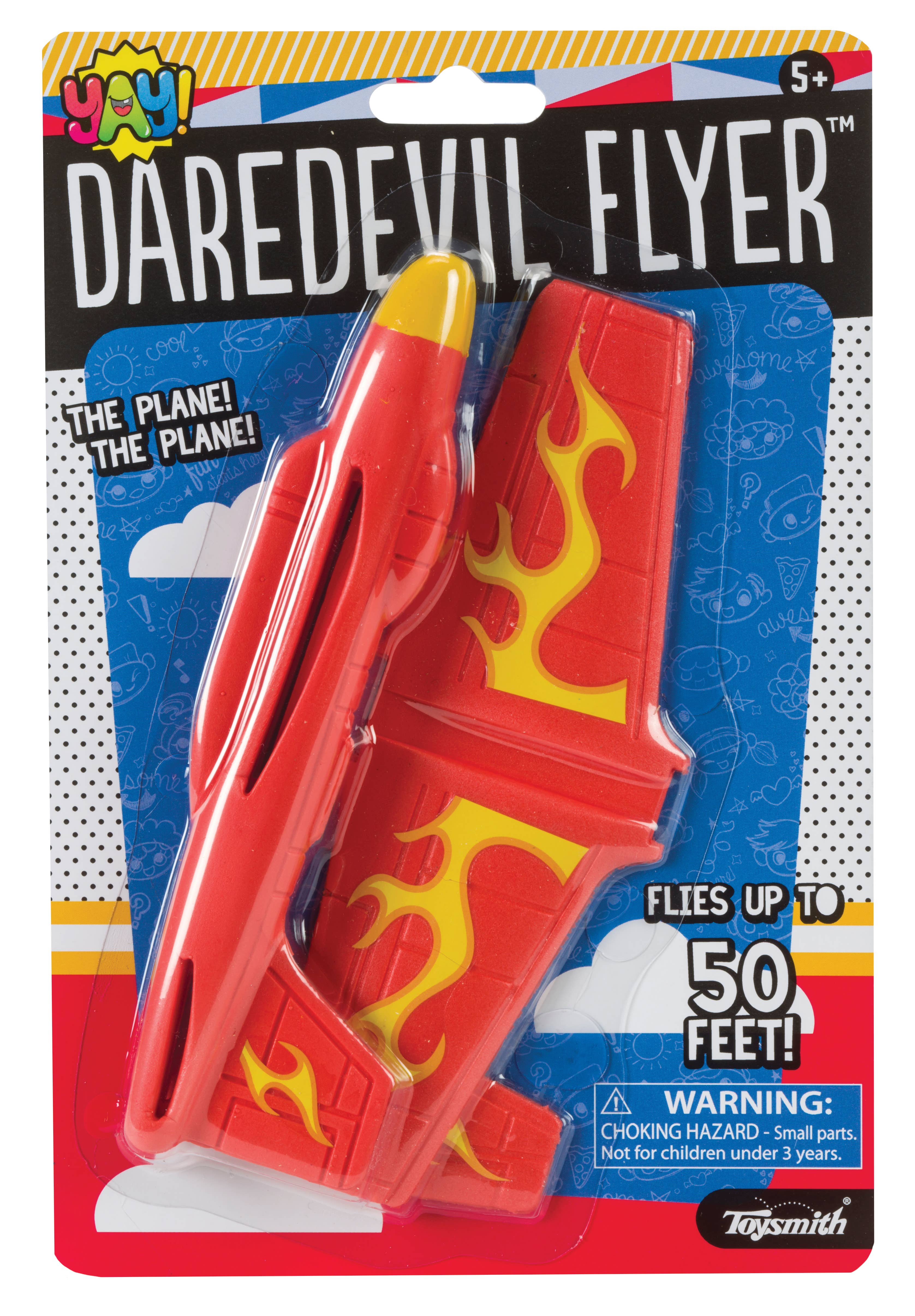 Toysmith - Yay! Daredevil Flyer - Flies Up To 50 Feet!