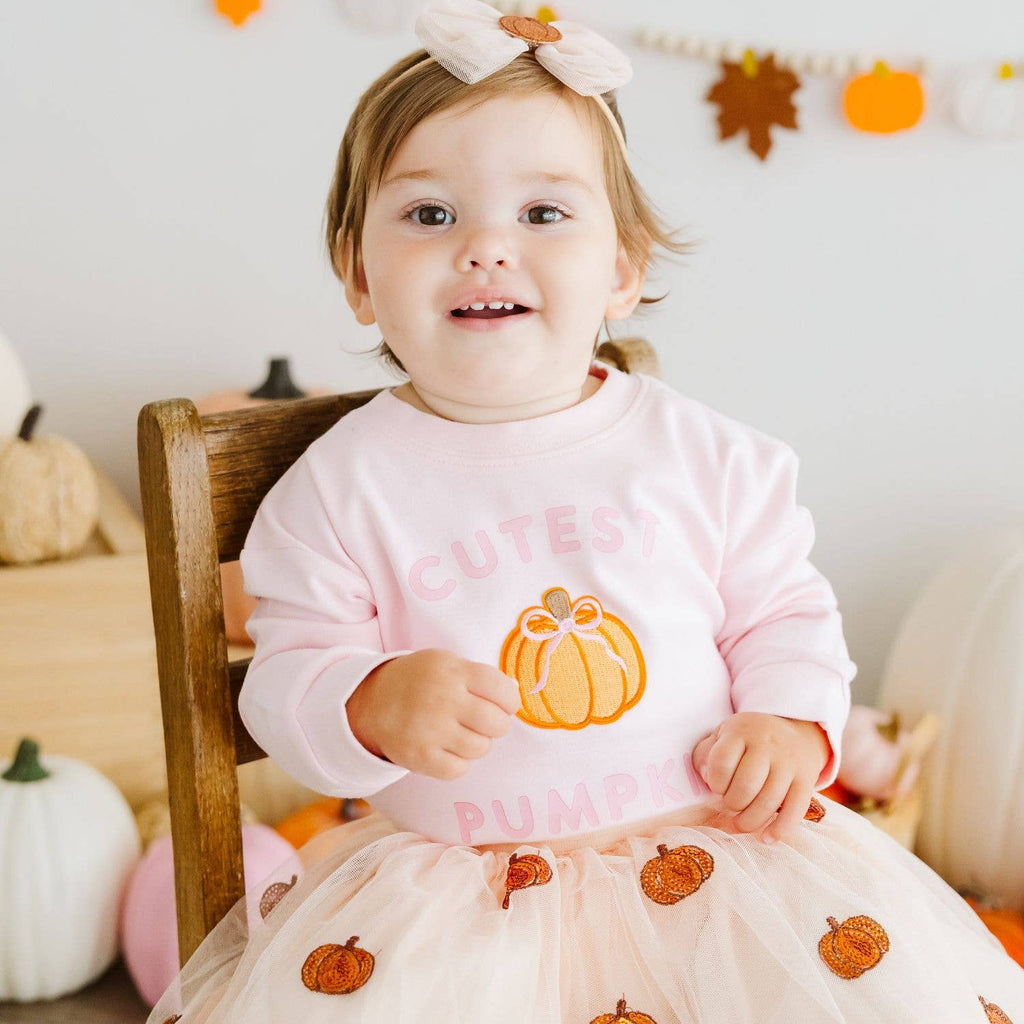 Sweet Wink - Cutest Pumpkin Patch Long Sleeve Romper