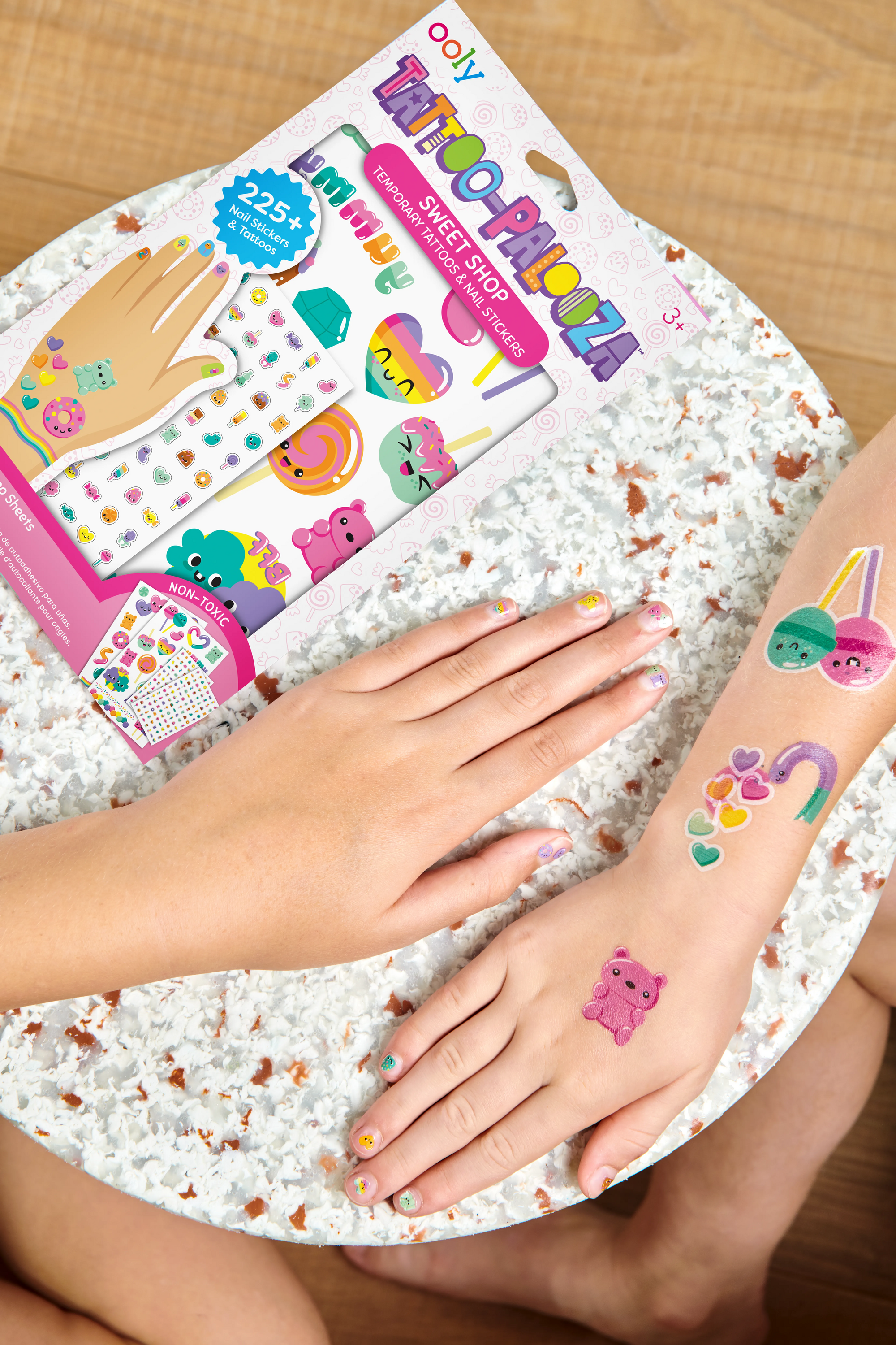 OOLY - Tattoo-Palooza, Tattoos & Nail Stickers || Unicorns & Rainbow