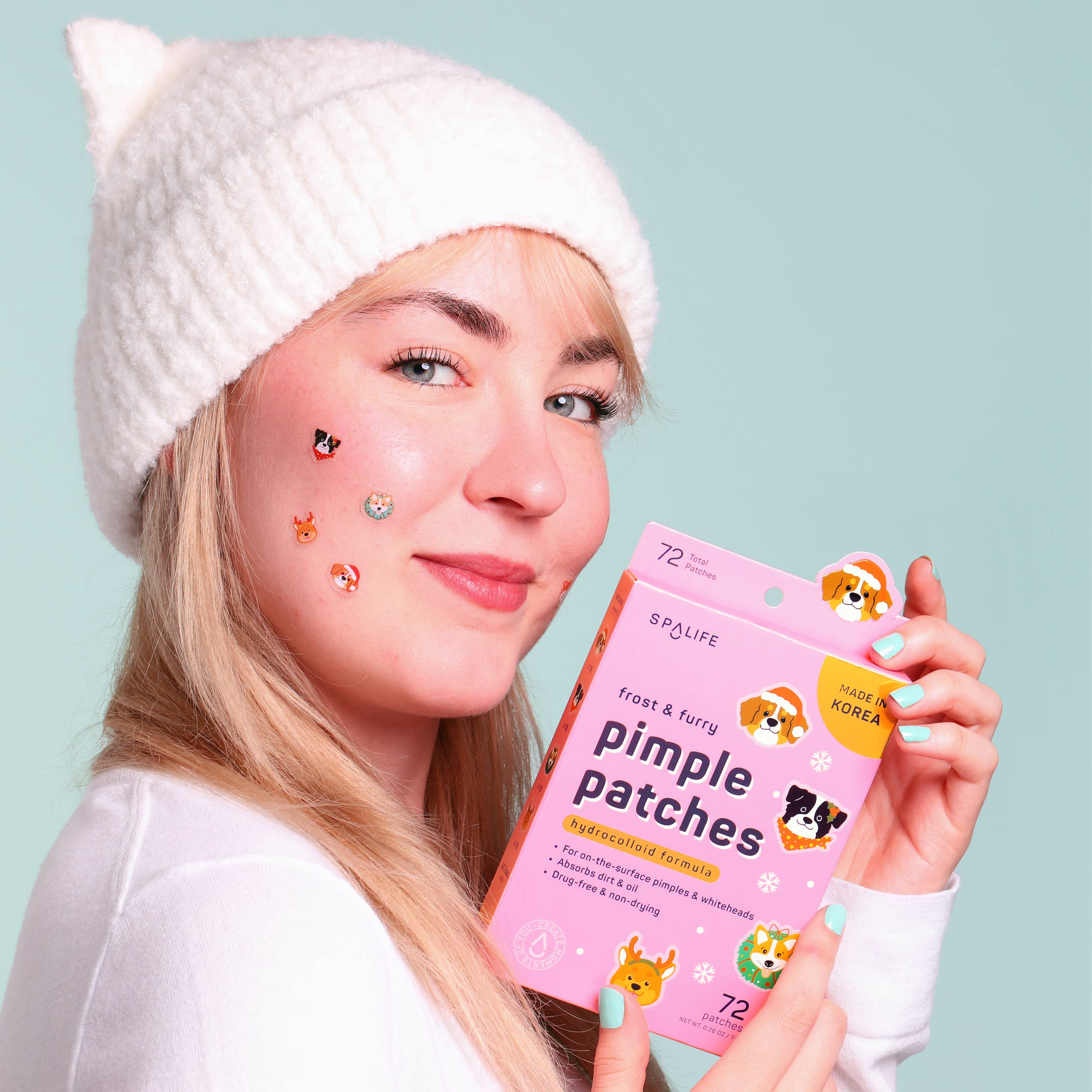 My Spa Life - Christmas Holiday Frosty & Furry Hydrocolloid Pimple Patches