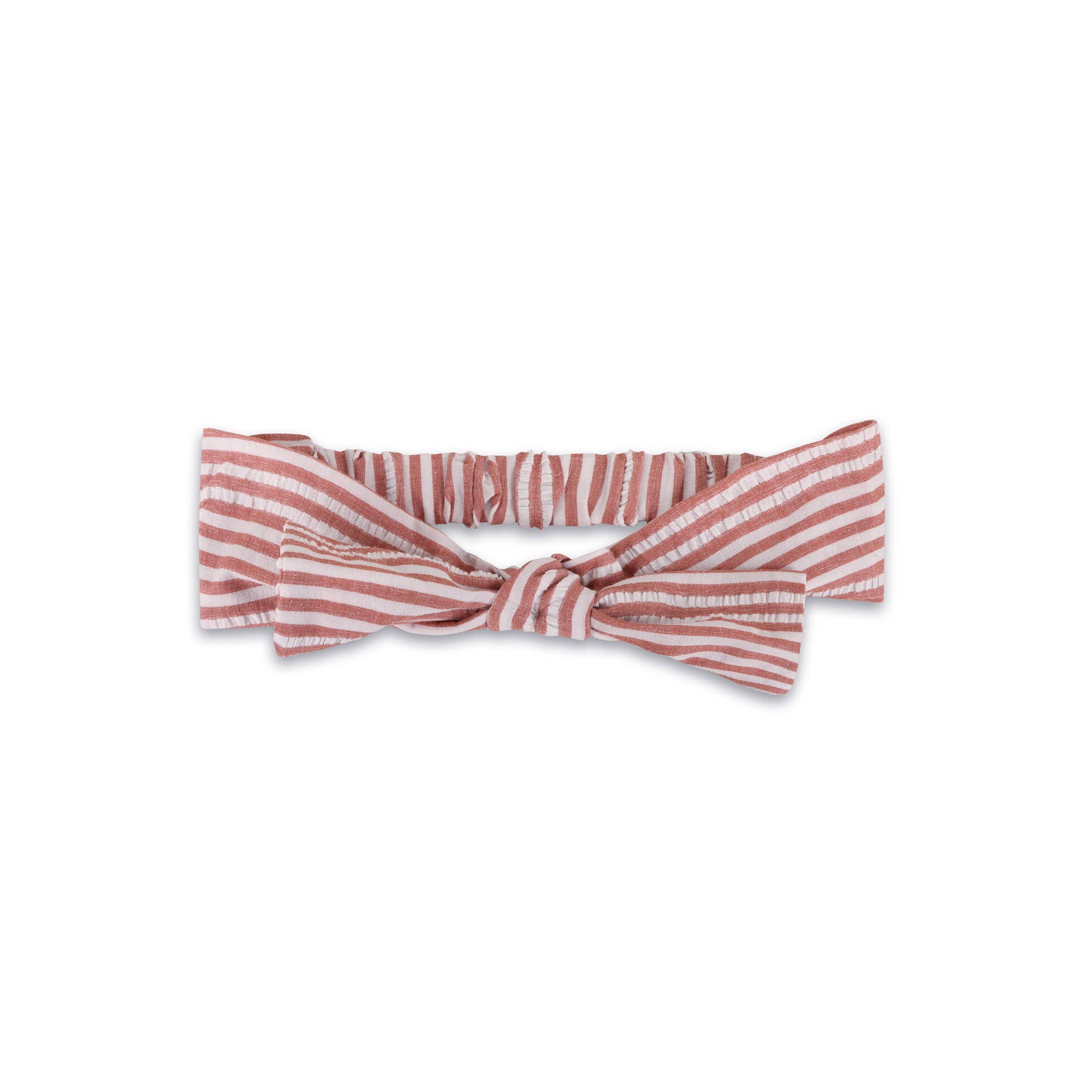 Viverano Organics - Siena Striped Embroidered Baby Romper & Headband || Vintage Berry Stripe