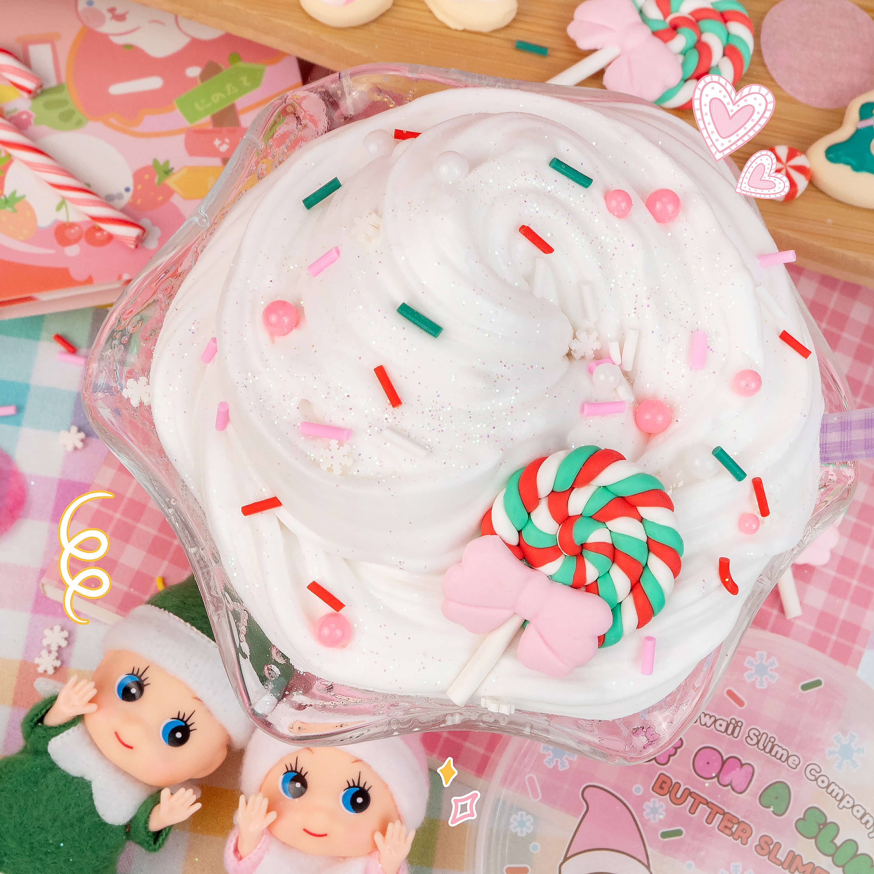 Kawaii Slime Company - Elf on a Slime Butter Signature Dome™ Slime