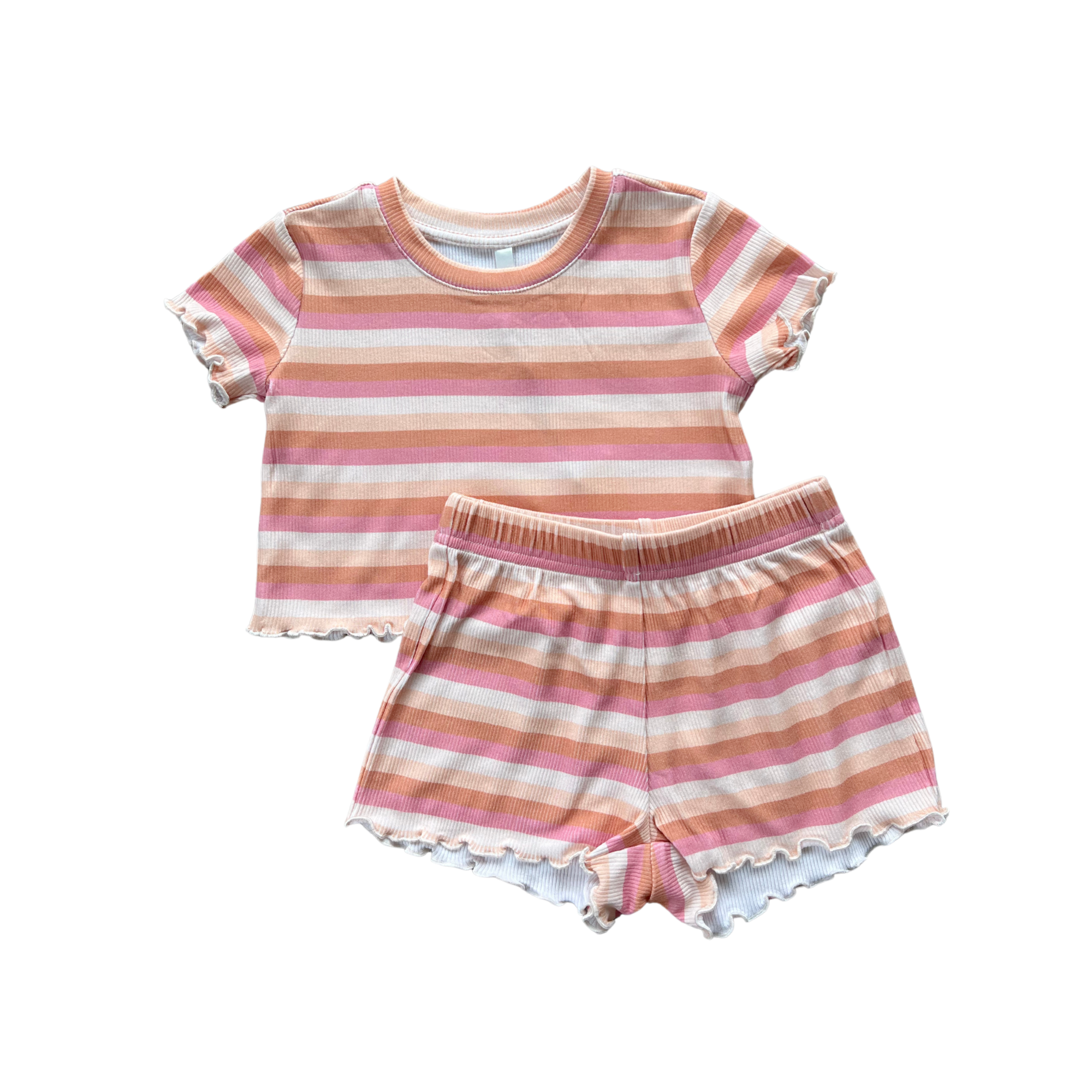 babysprouts clothing company - Girl's Two-Piece Set || Lemonade