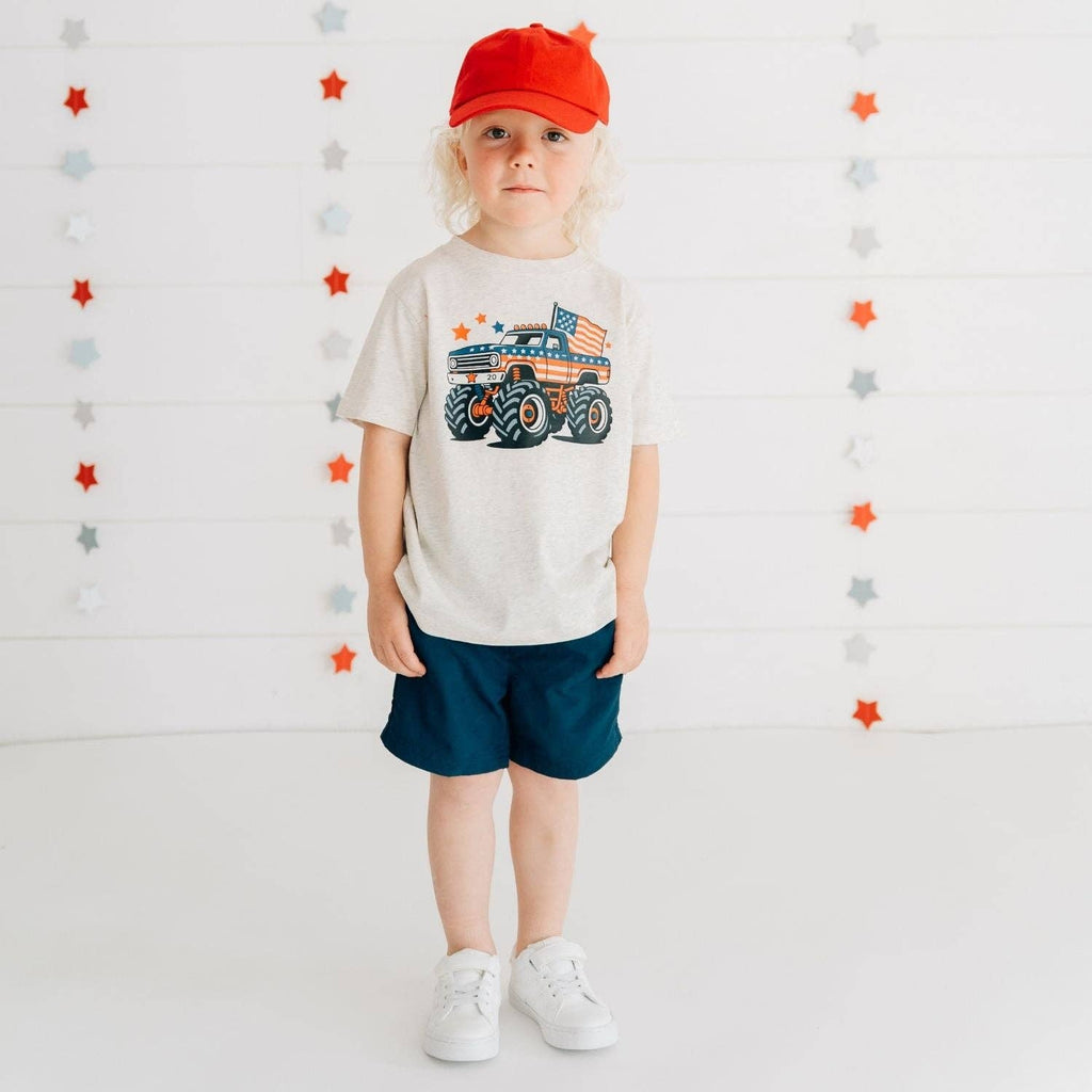 Sweet Wink - American Monster Truck T-Shirt || Fourth of July