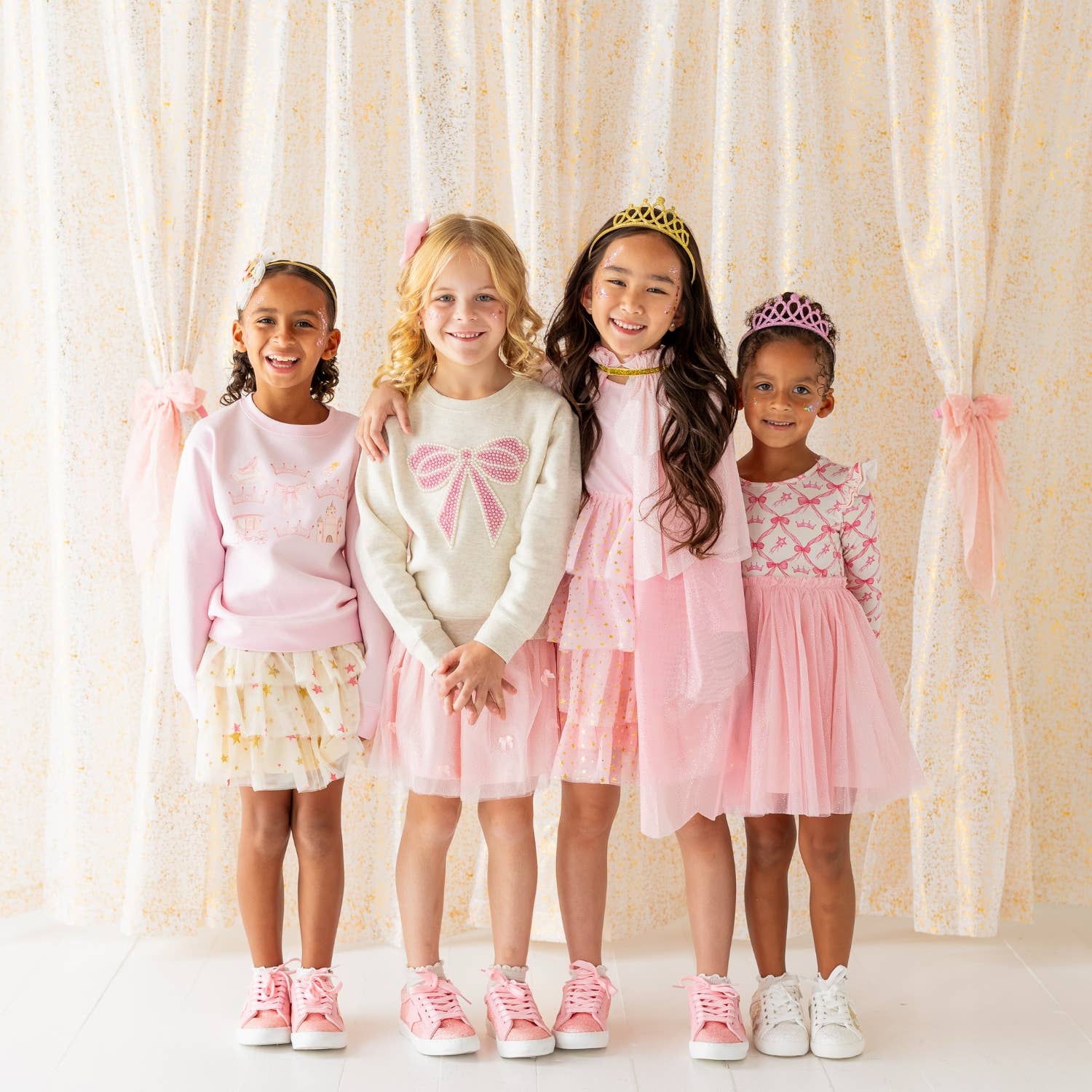 Sweet Wink - Blush Bows Tutu
