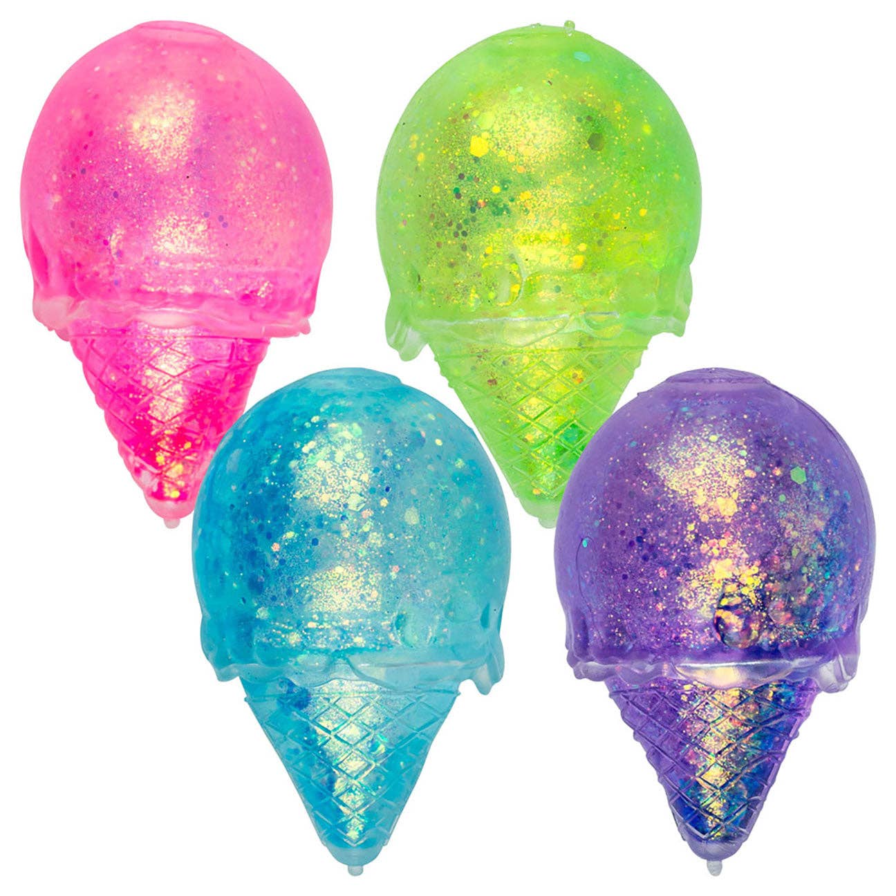 Curious Minds Toys - Ice Cream Cone Shaped Squishy
