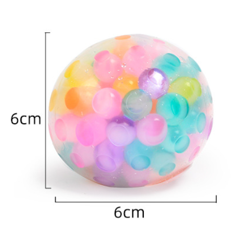 Sparkling Extras - Colorful Ball Squishy Squeeze Toy Fidget Toy