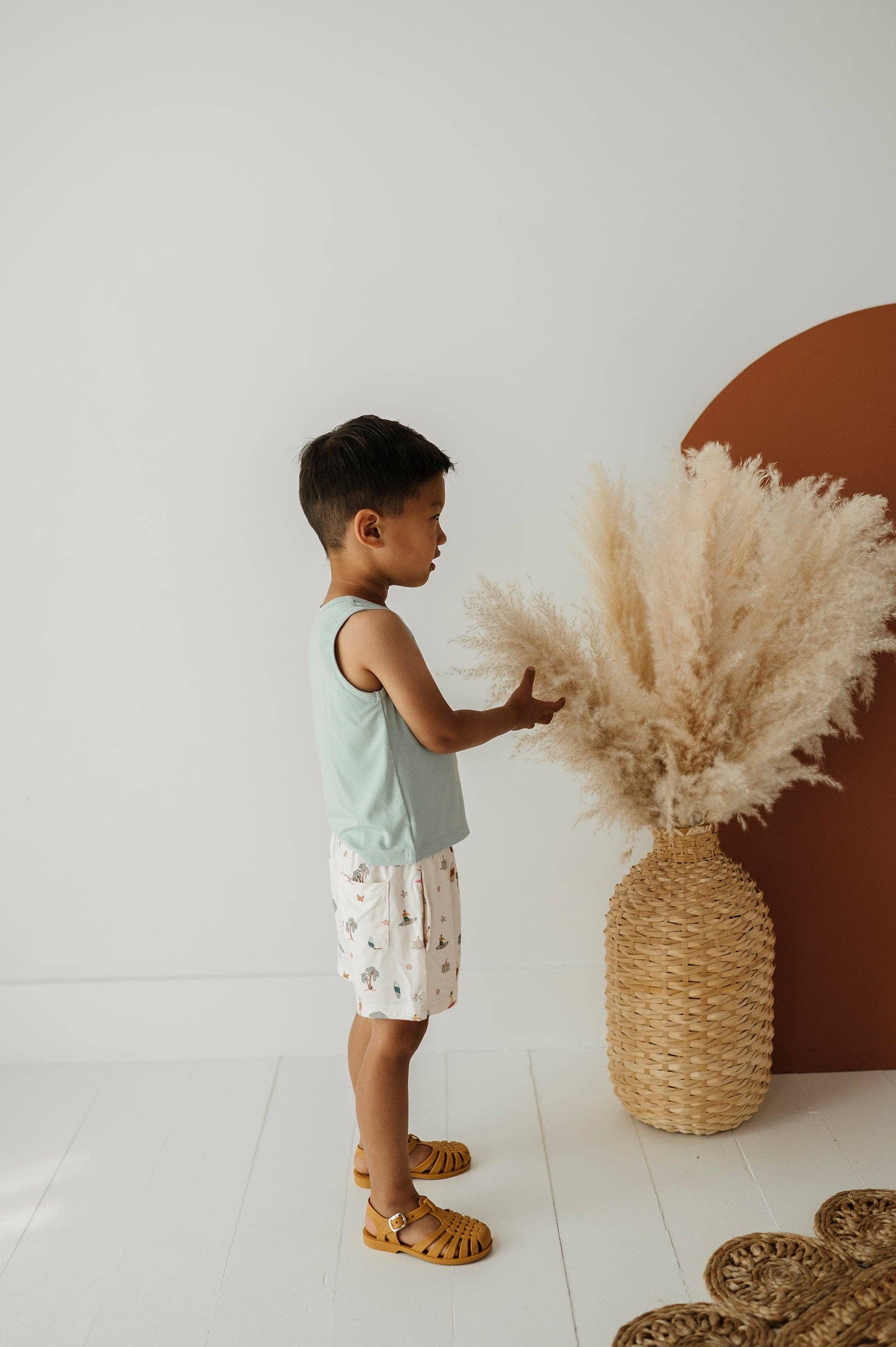 babysprouts clothing company - Boy's Everyday Shorts || Take Me To The Beach