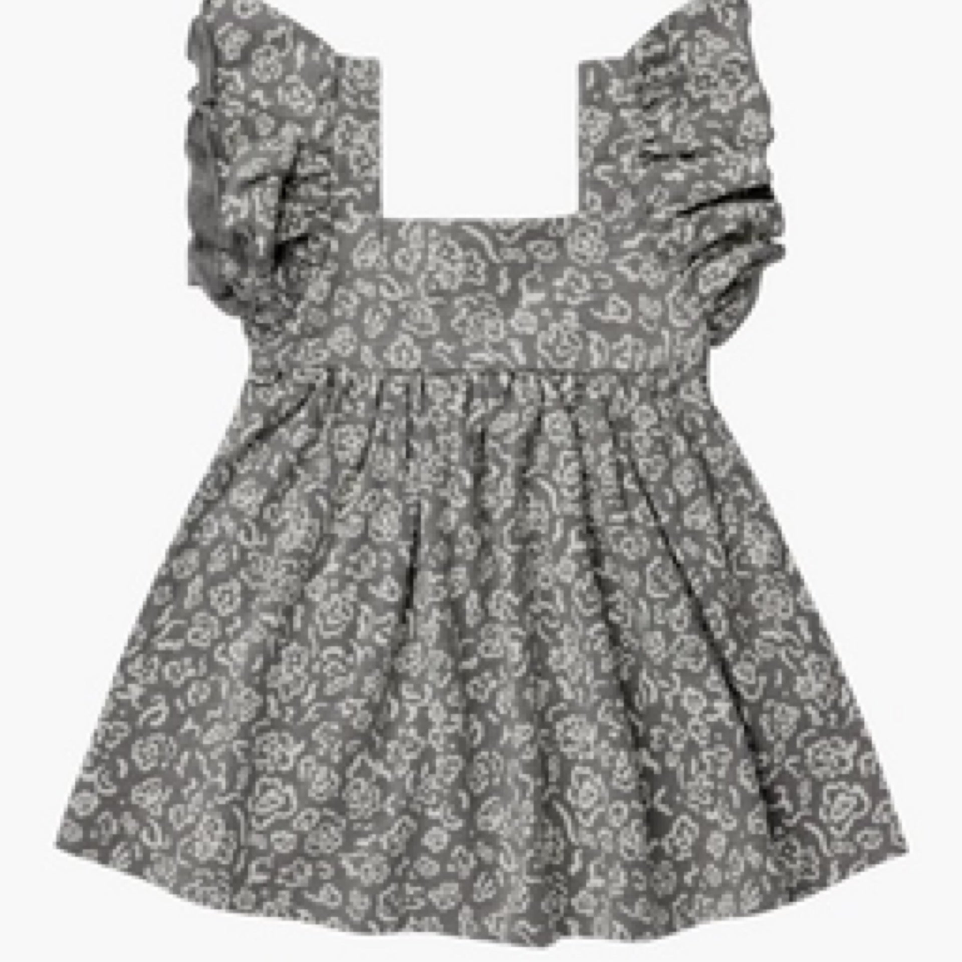 Rylee + Cru - Mariposa Dress || Abstract Flowers