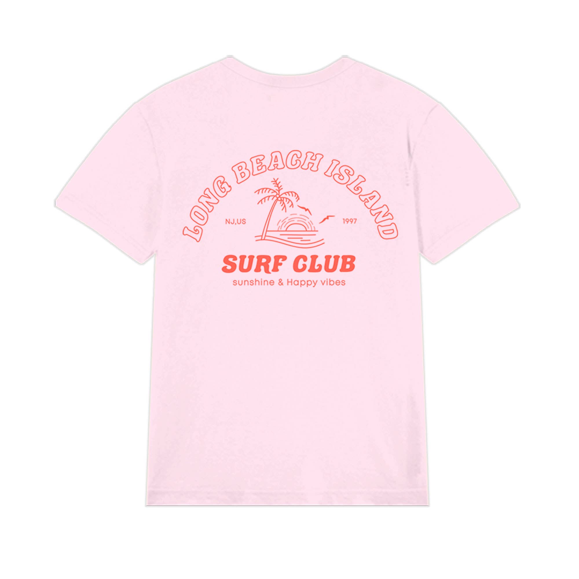 Port 213 - Kids Pink Island T-Shirt-Girls, Boys: XS
