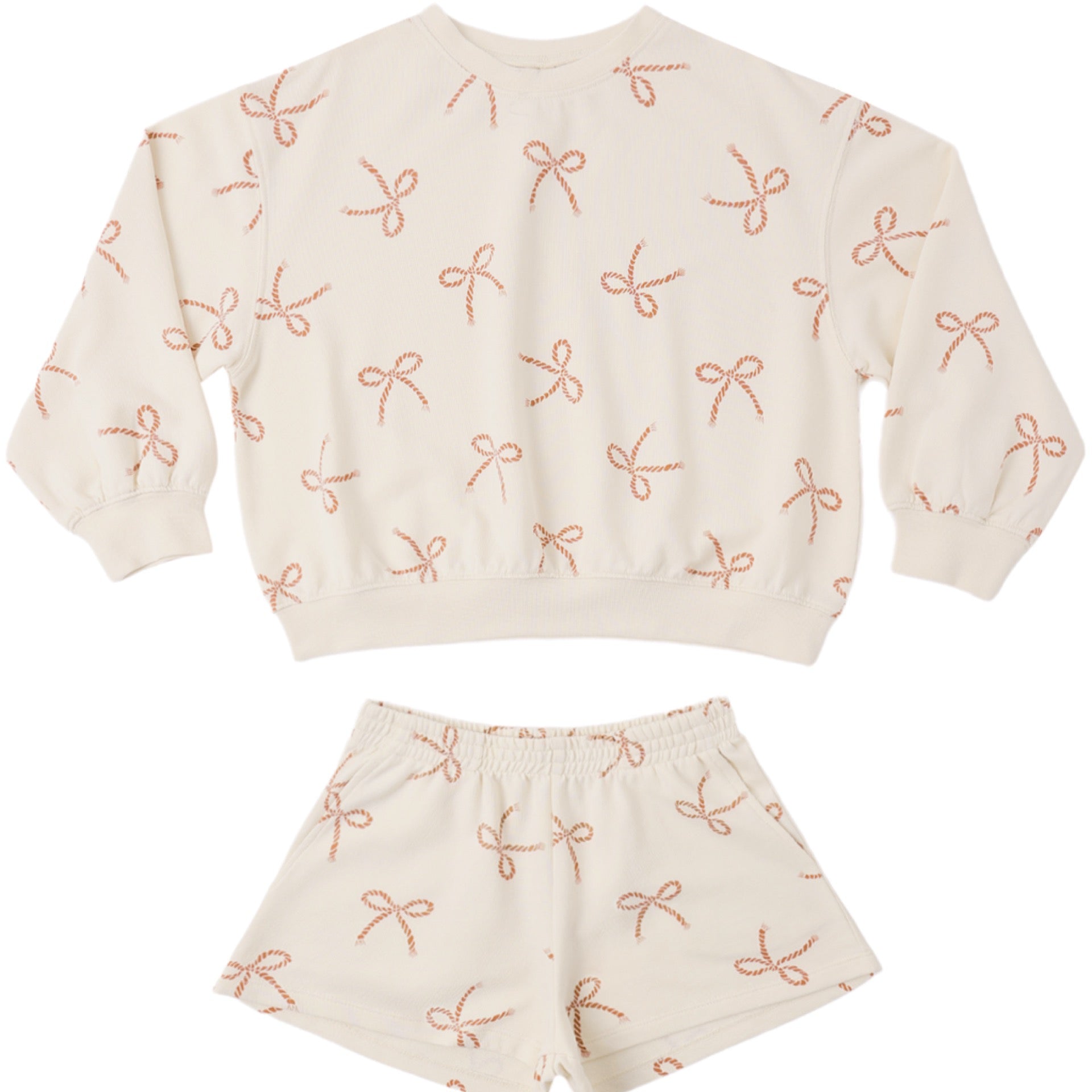 Rylee + Cru - Summer Terry Set || Sailor Bows