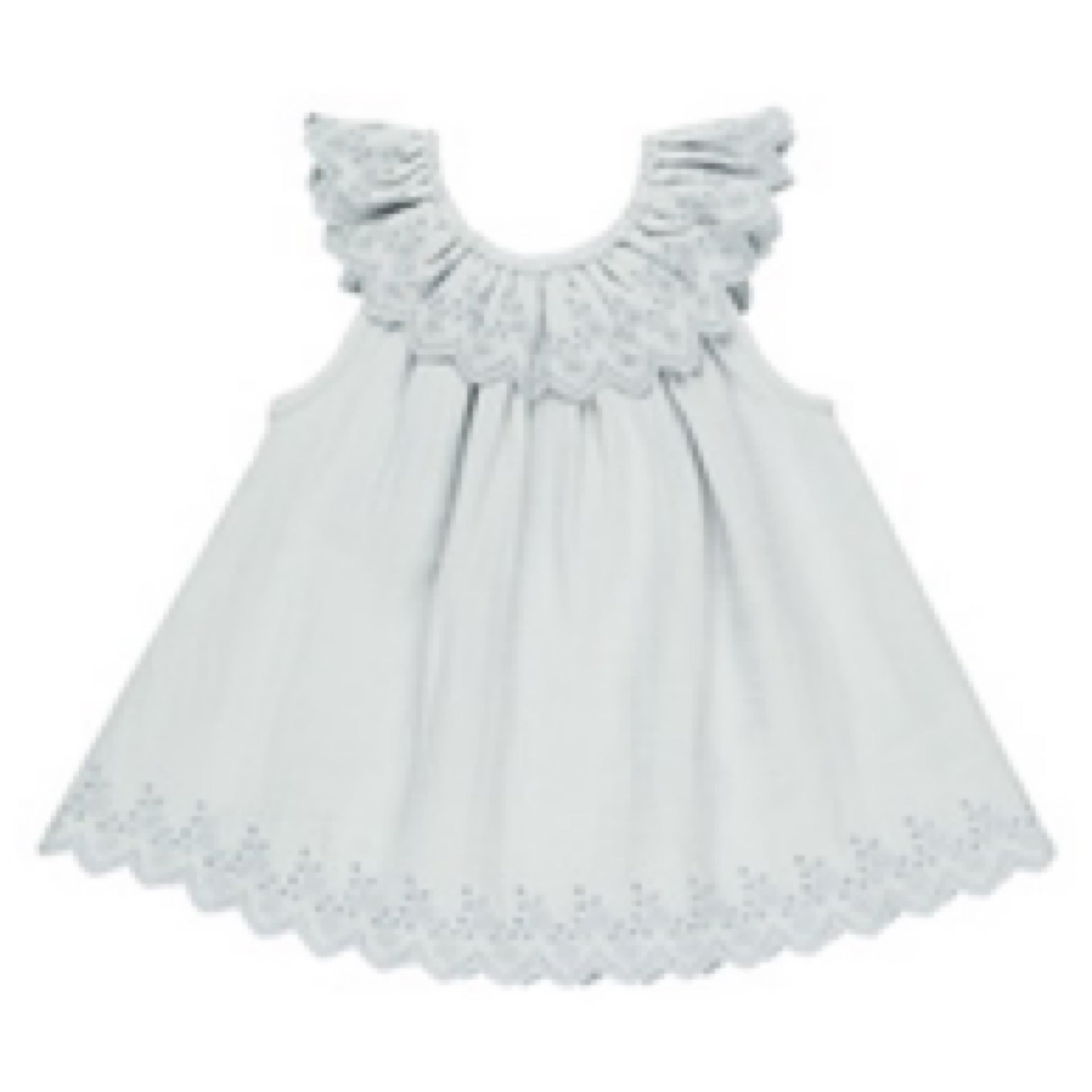 Quincy Mae - Isla Dress || Sky