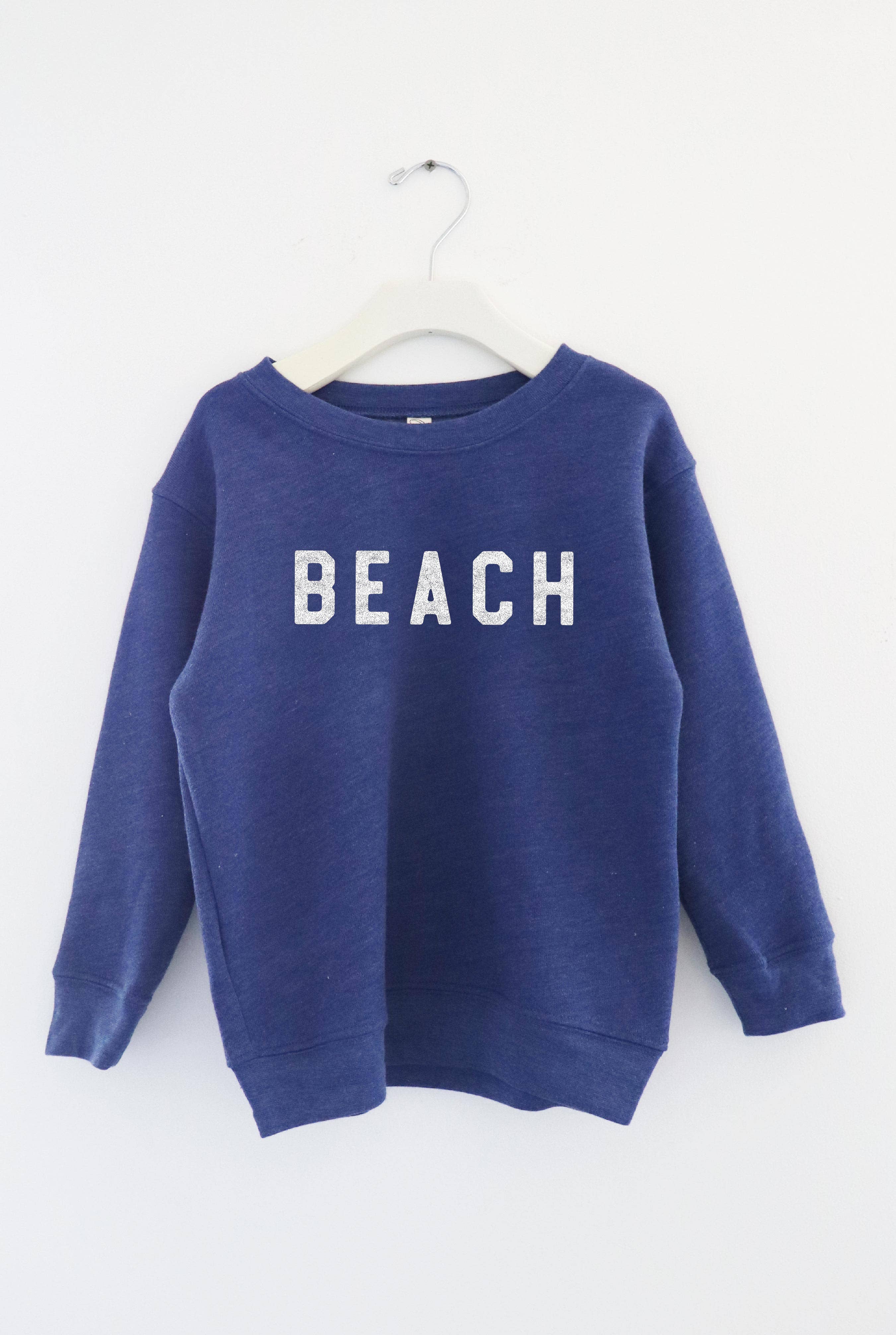 Oat Collective - Beach Graphic Sweatshirt || Athletic Heather