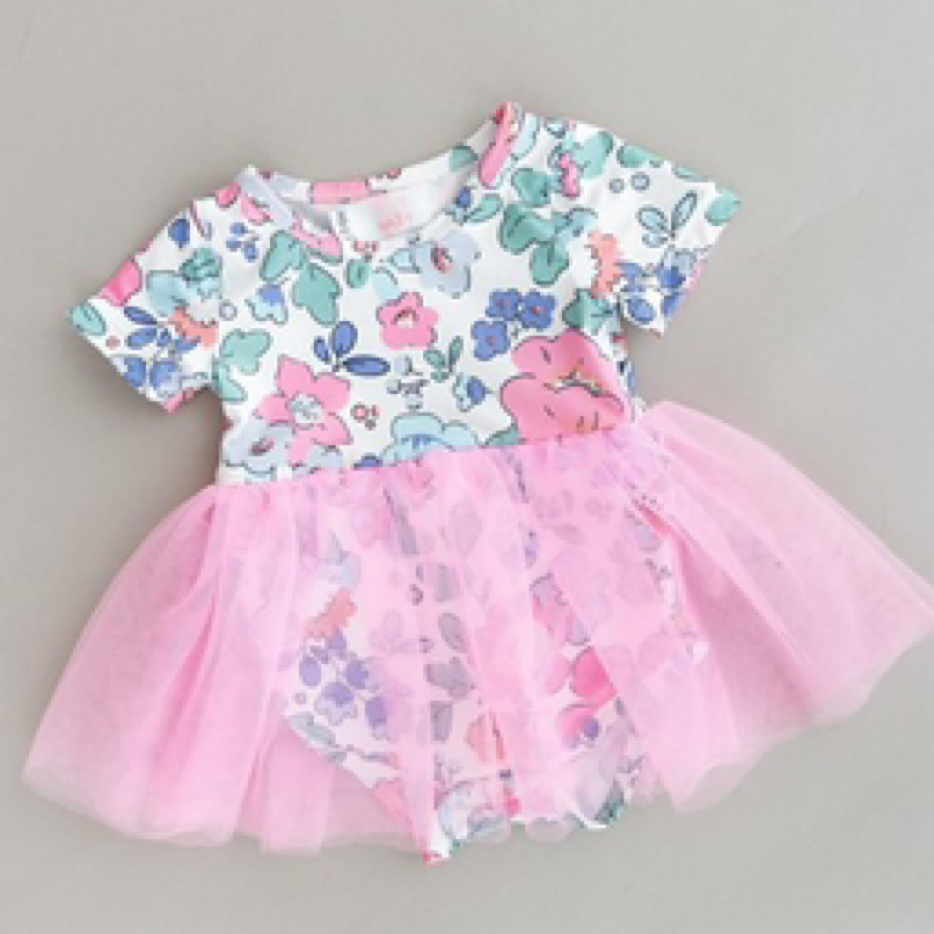 Mila &Rose - Tutu Bodysuit || Hydrangea
