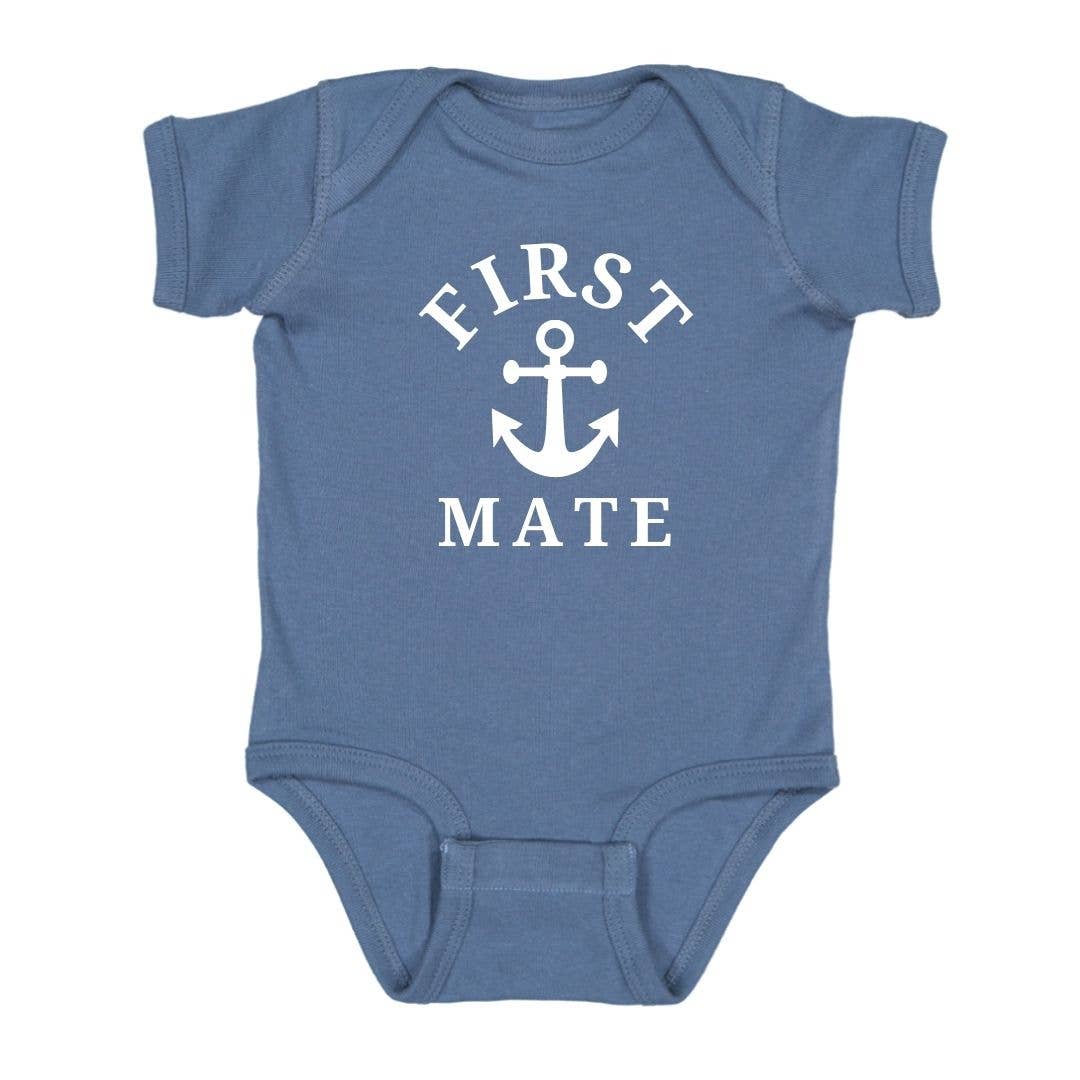 Sweet Wink - First Mate Short Sleeve Bodysuit - Kids Summer Bodysuit
