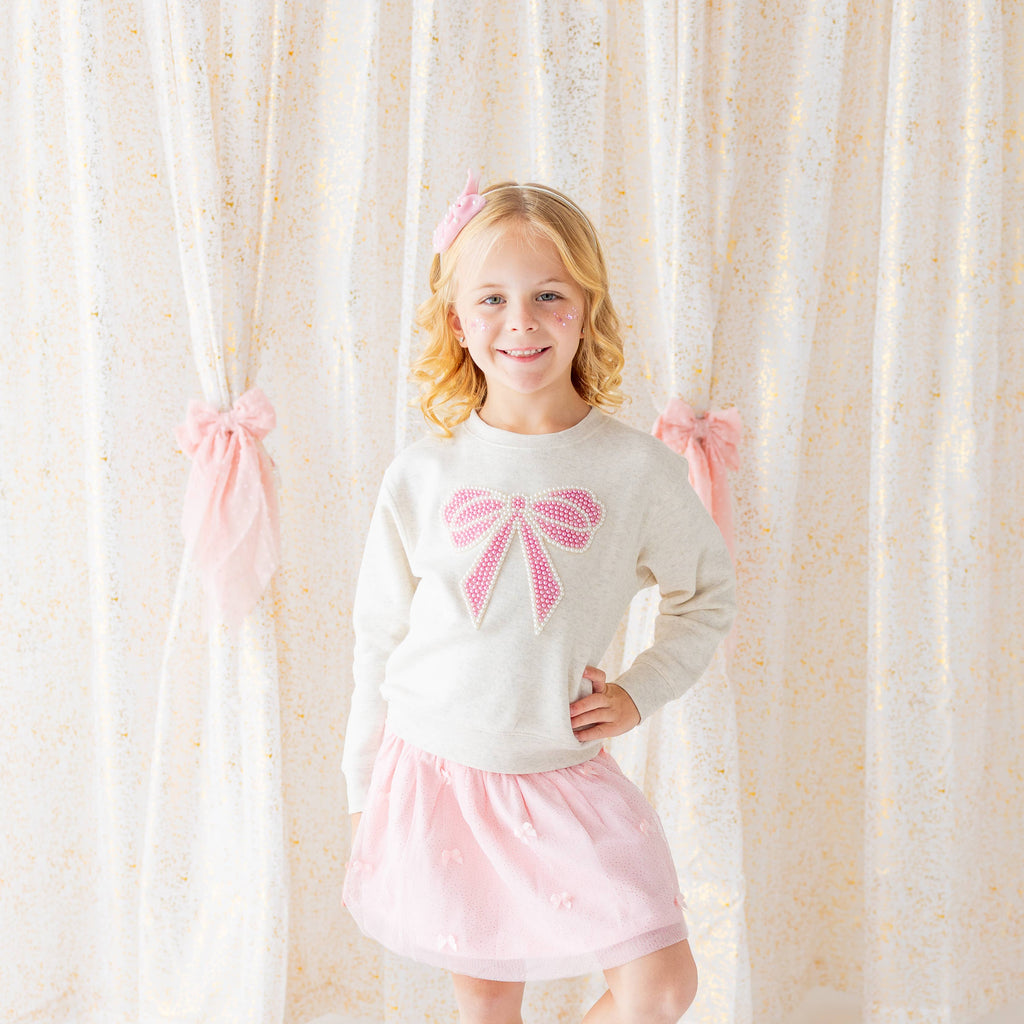 Sweet Wink - Blush Bows Tutu