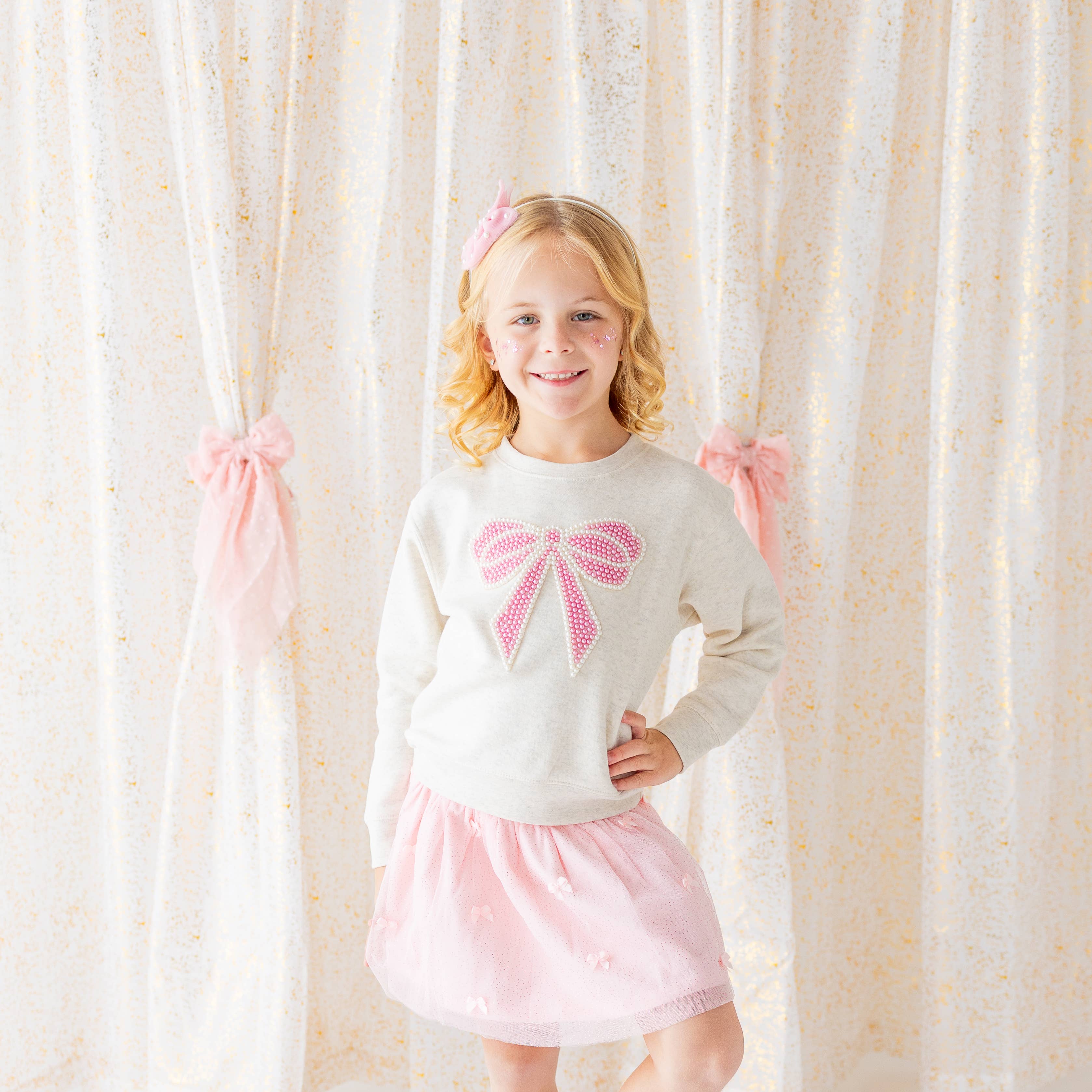 Sweet Wink - Blush Bows Tutu