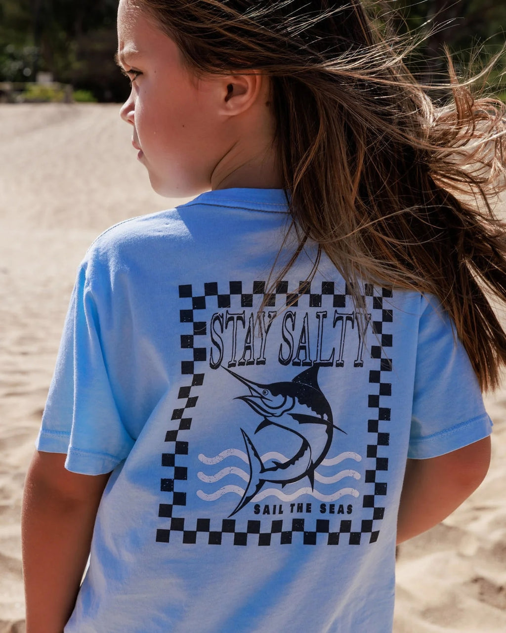 Feather 4 Arrow - Vintage Tee || Crystal Blue