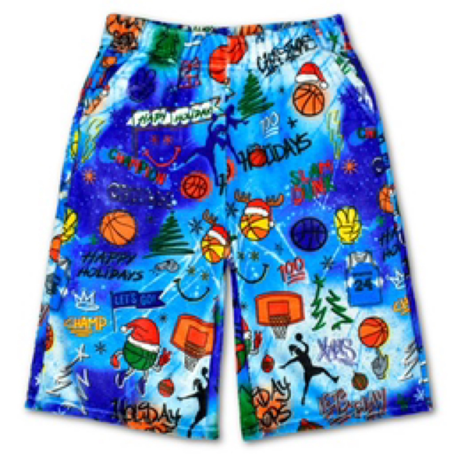 Iscream - Corey Paige Plush Board Shorts || Holiday Hoops