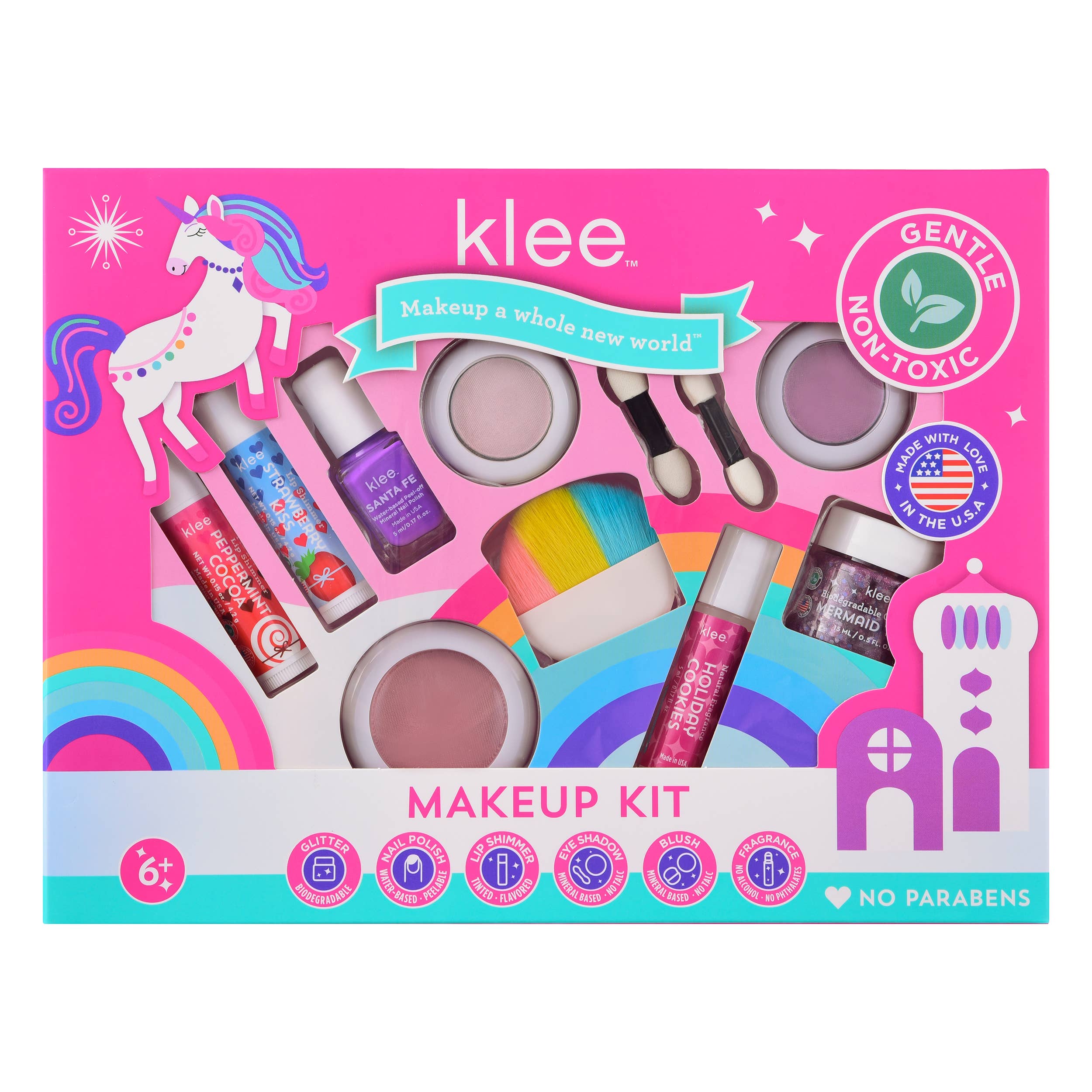 Klee Naturals - Twinkle Forest - Holiday Deluxe Mineral Makeup Kit
