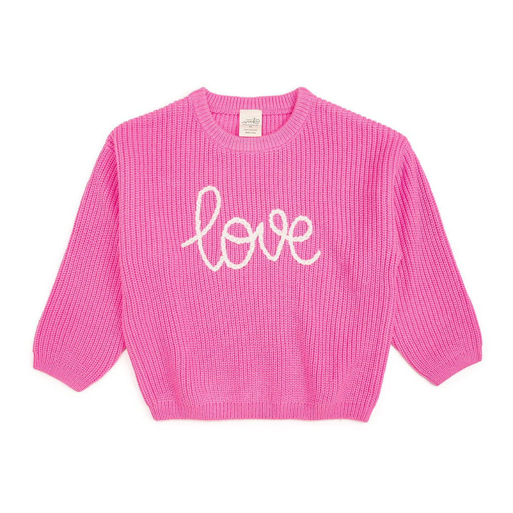 Sweet Wink || Love Valentine's Day Knit Sweater