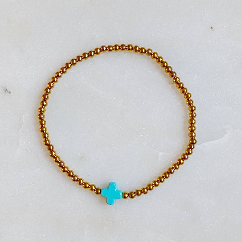 Ellison+Young - So Very Blessed Cross Bracelet