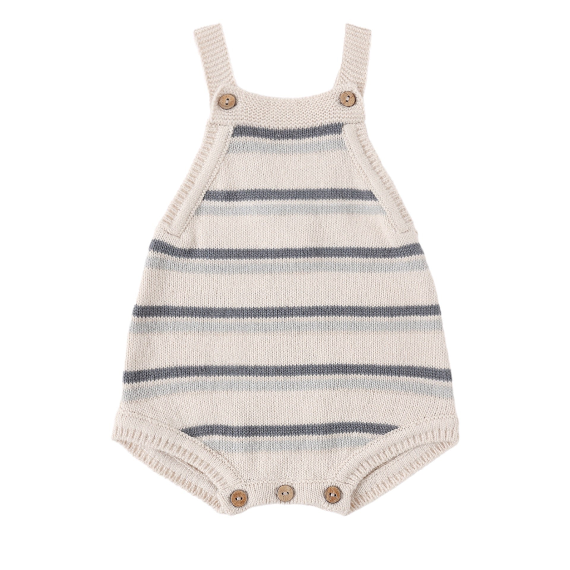 Quincy Mae - Tatum Romper || Ocean Stripe