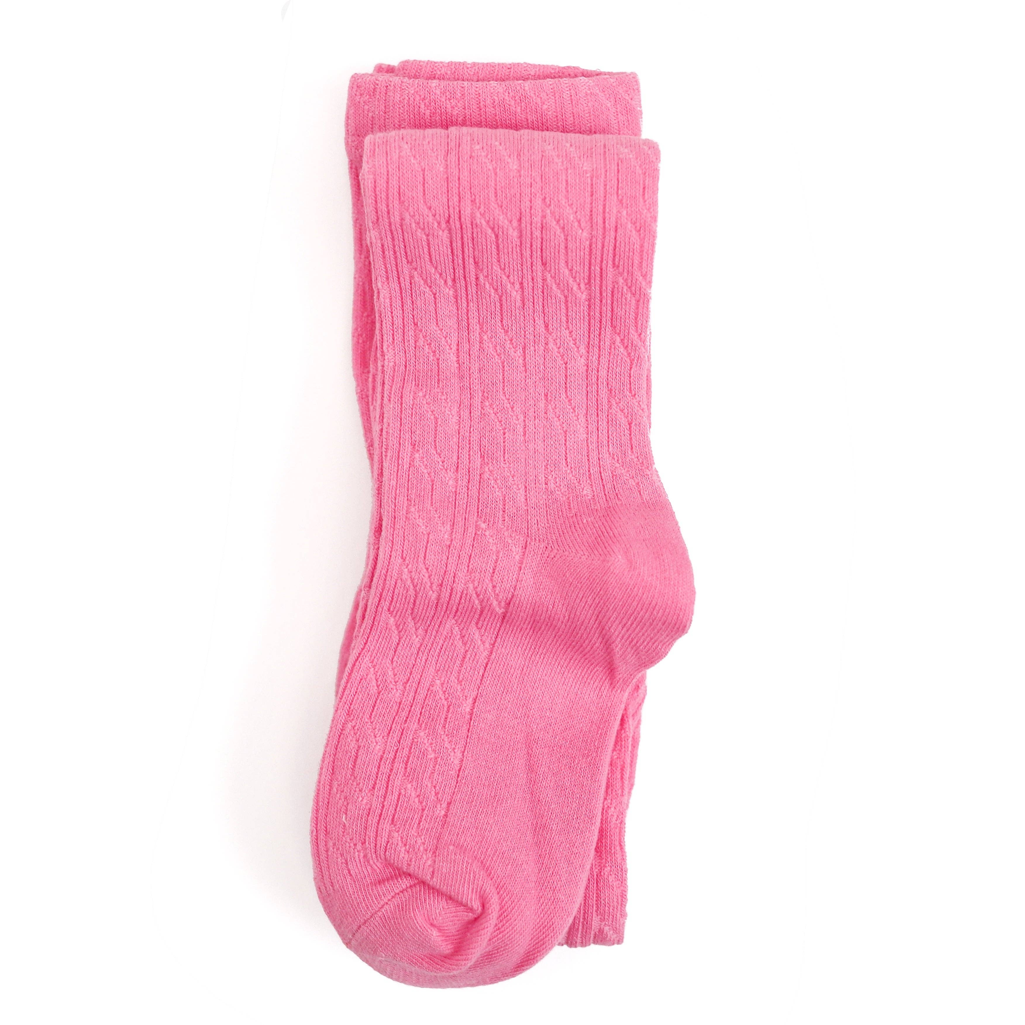 Little Stocking Co. - Taffy Cable Knit Tights