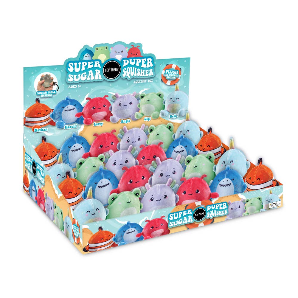 Top Trenz  - Super Duper Sugar Squisher || Plush Sea Friends Edition