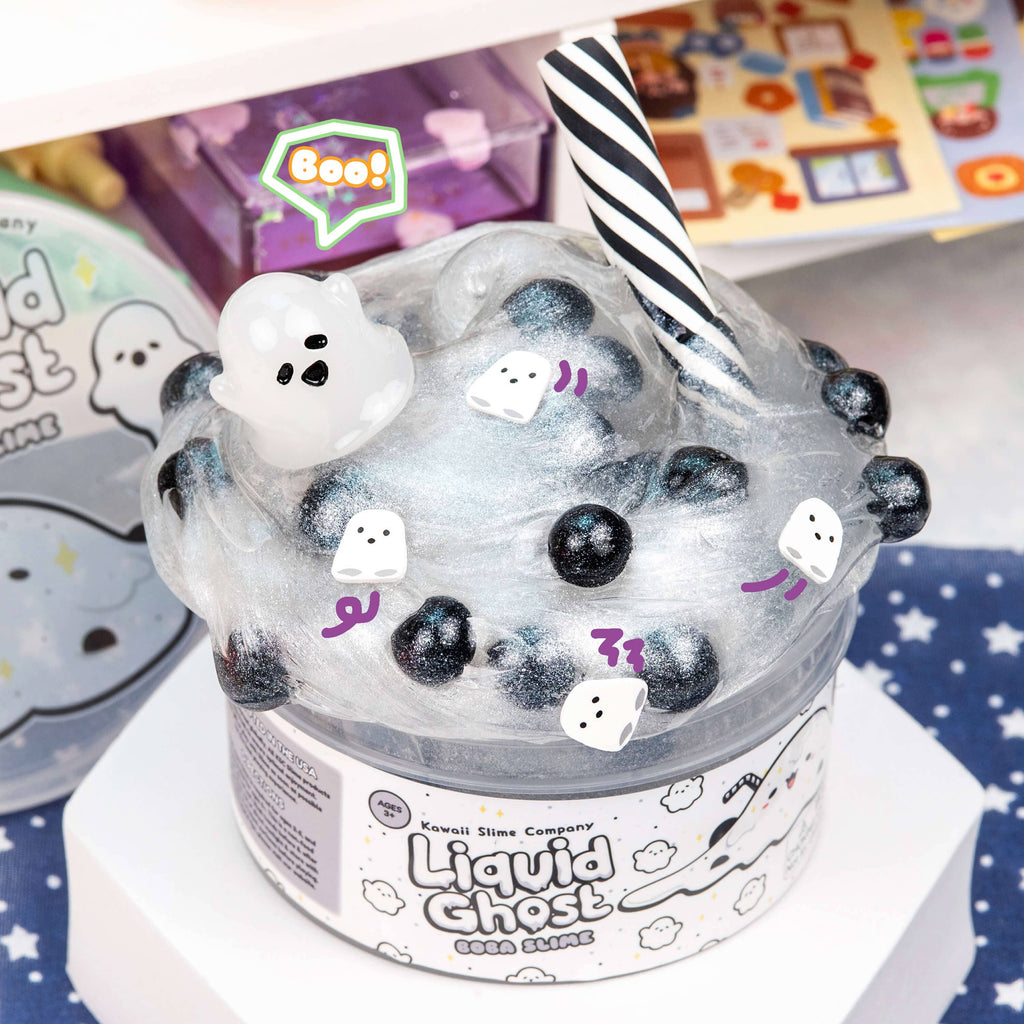 Kawaii Slime Company - Liquid Ghost Boba Slime