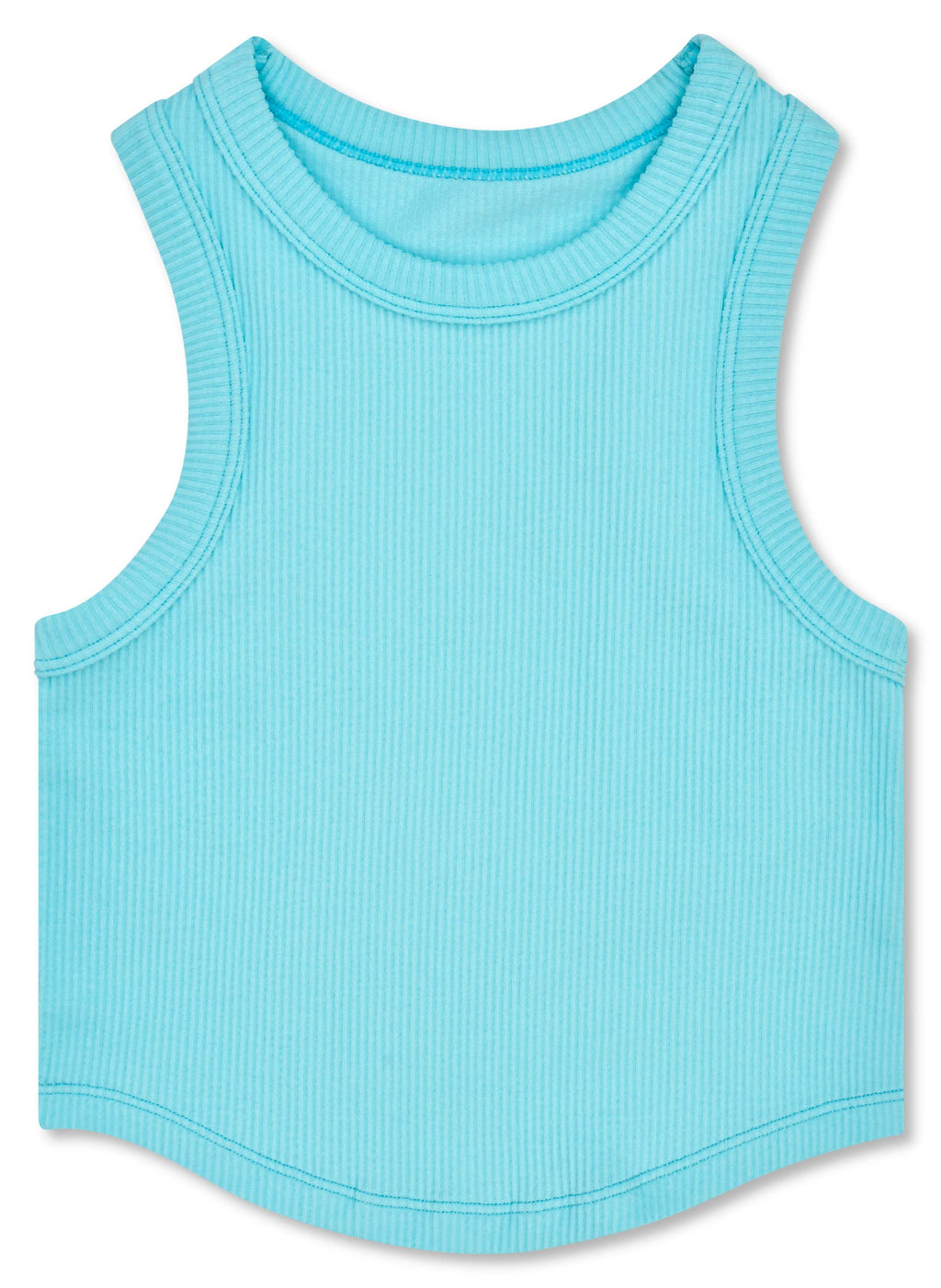 Iscream - ICE BLUE CROPPED RACER BACK TOP