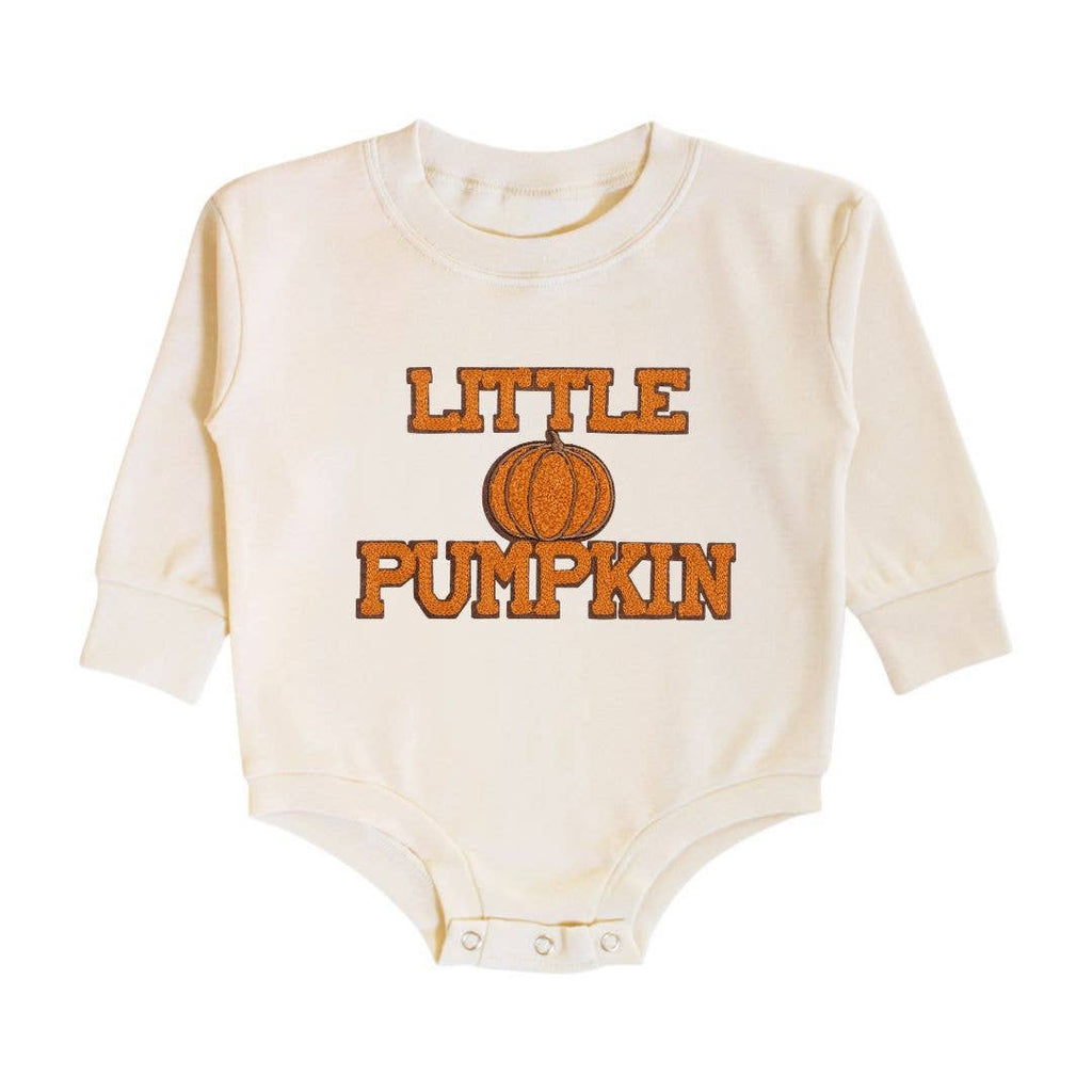 Sweet Wink - Little Pumpkin Patch Long Sleeve Romper