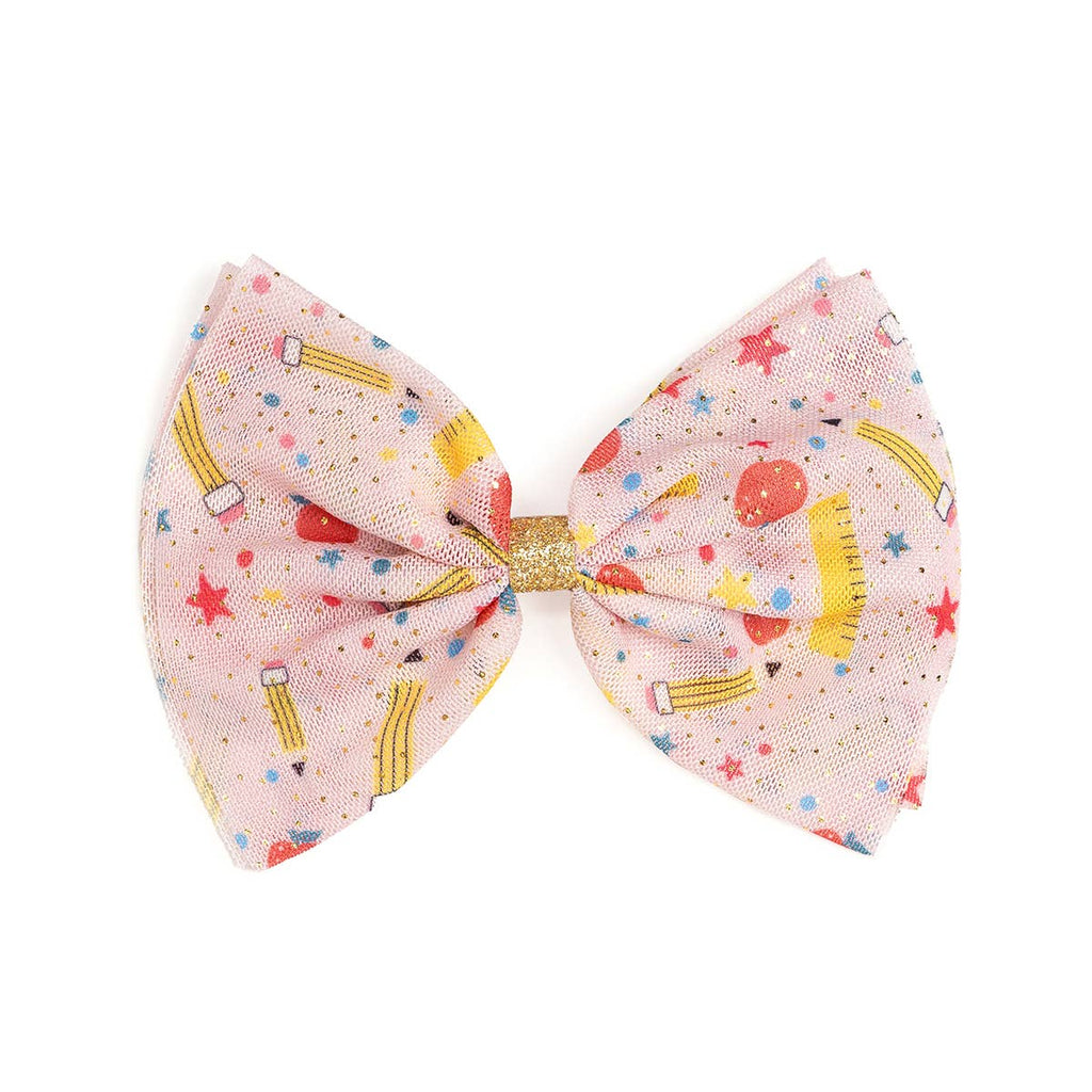Sweet Wink - School Days Bow Clip - Back To School Kids Hair Clip